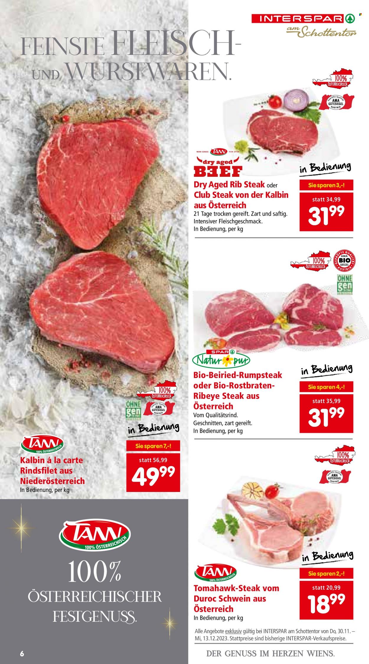 Angebote INTERSPAR - 30.11.2023 - 13.12.2023. Seite 6