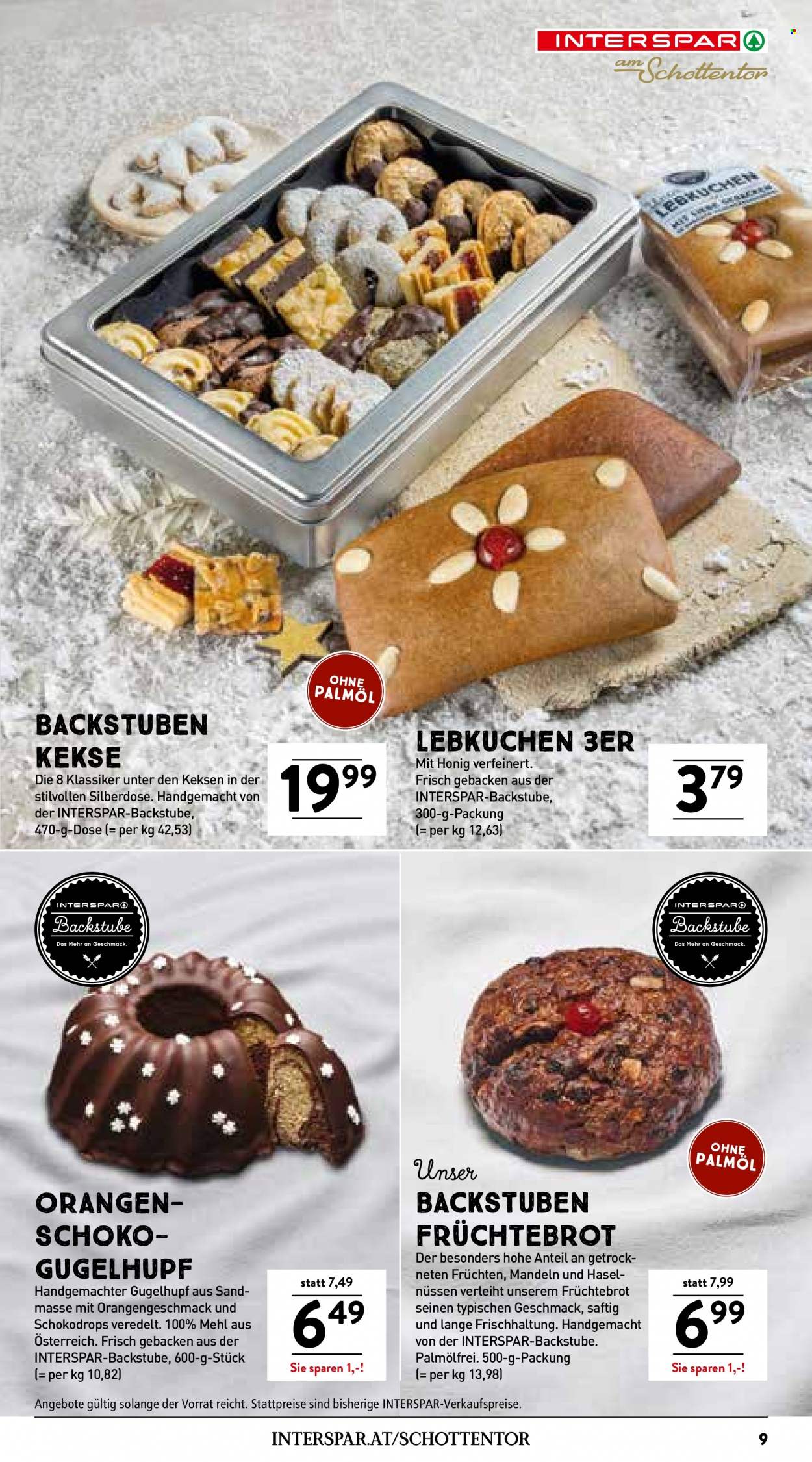 Angebote INTERSPAR - 30.11.2023 - 13.12.2023. Seite 9