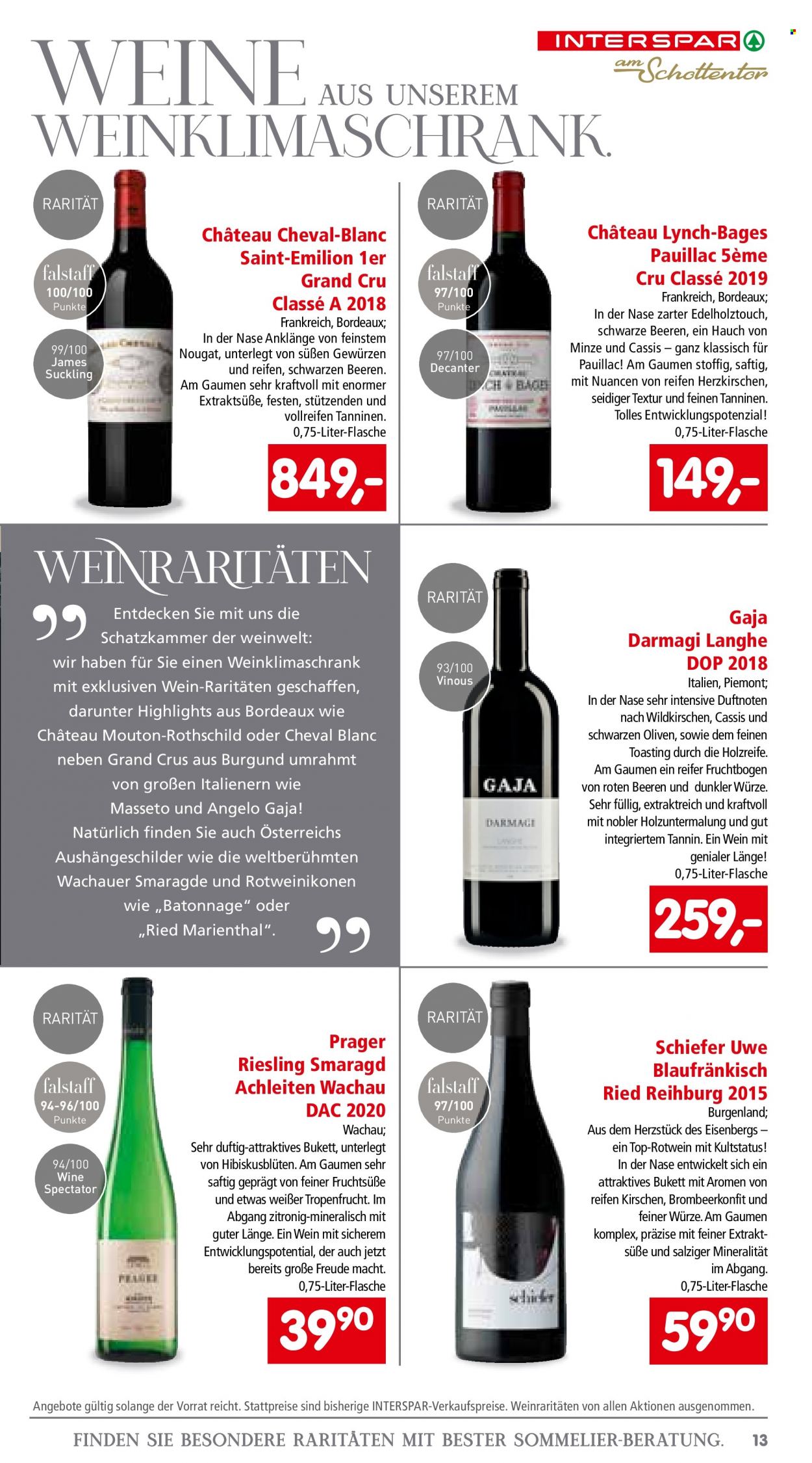 Angebote INTERSPAR - 30.11.2023 - 13.12.2023. Seite 13