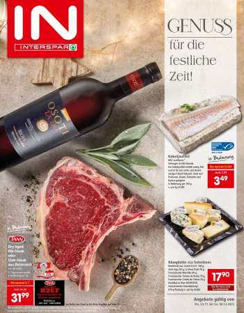 Angebote INTERSPAR - 23.11.2023 - 30.11.2023.