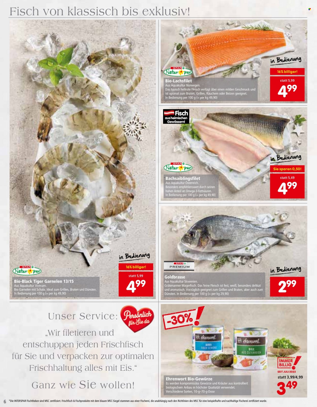 Angebote INTERSPAR - 23.11.2023 - 30.11.2023. Seite 6