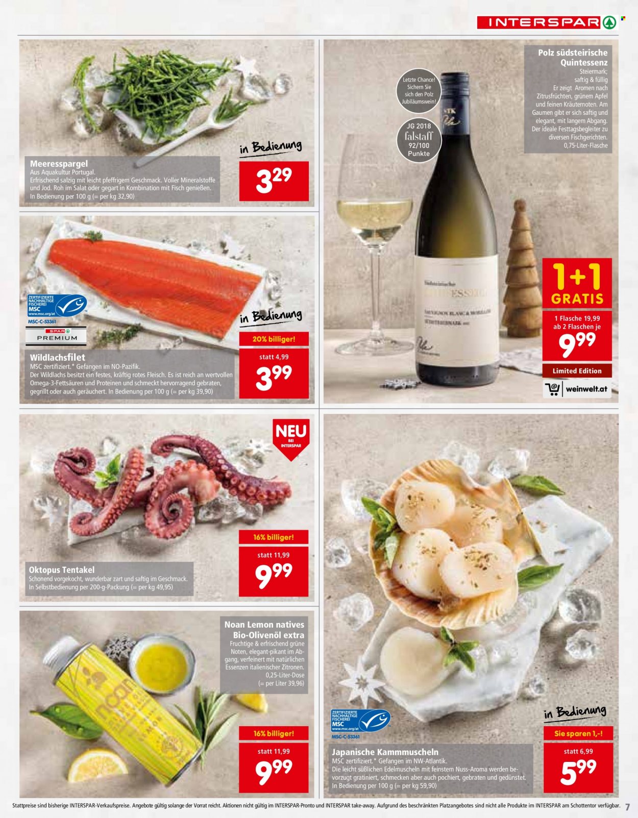 Angebote INTERSPAR - 23.11.2023 - 30.11.2023. Seite 7