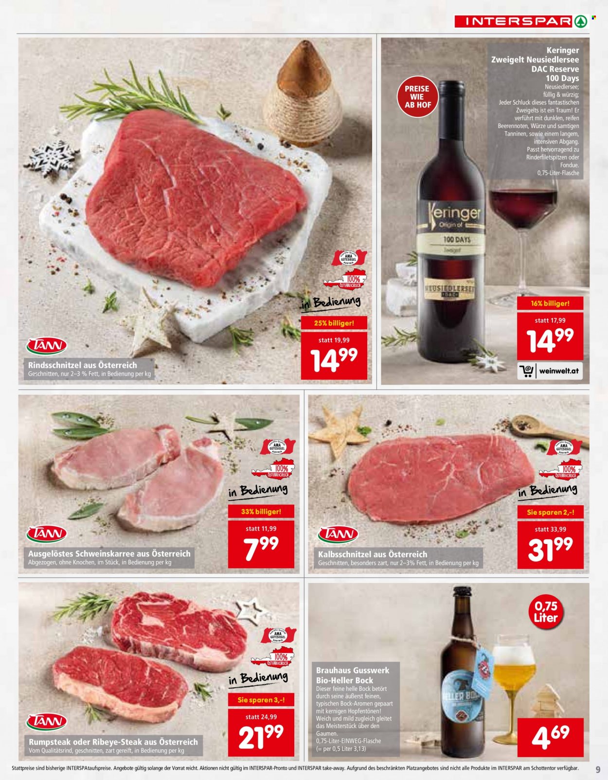 Angebote INTERSPAR - 23.11.2023 - 30.11.2023. Seite 9