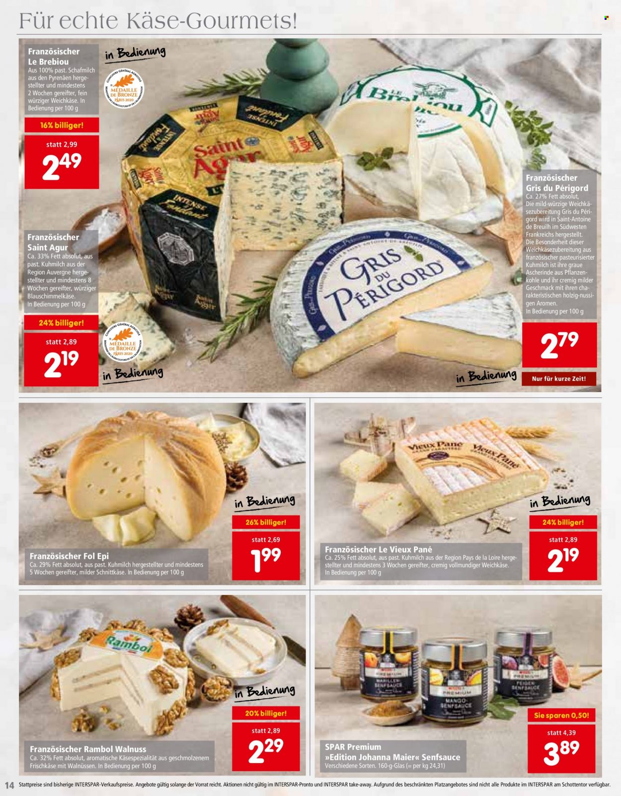 Angebote INTERSPAR - 23.11.2023 - 30.11.2023. Seite 14