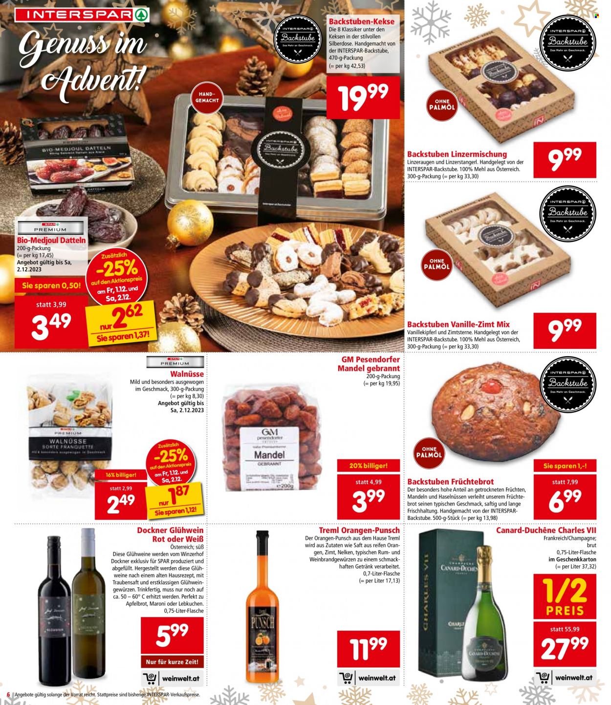 Angebote INTERSPAR - 30.11.2023 - 13.12.2023. Seite 6