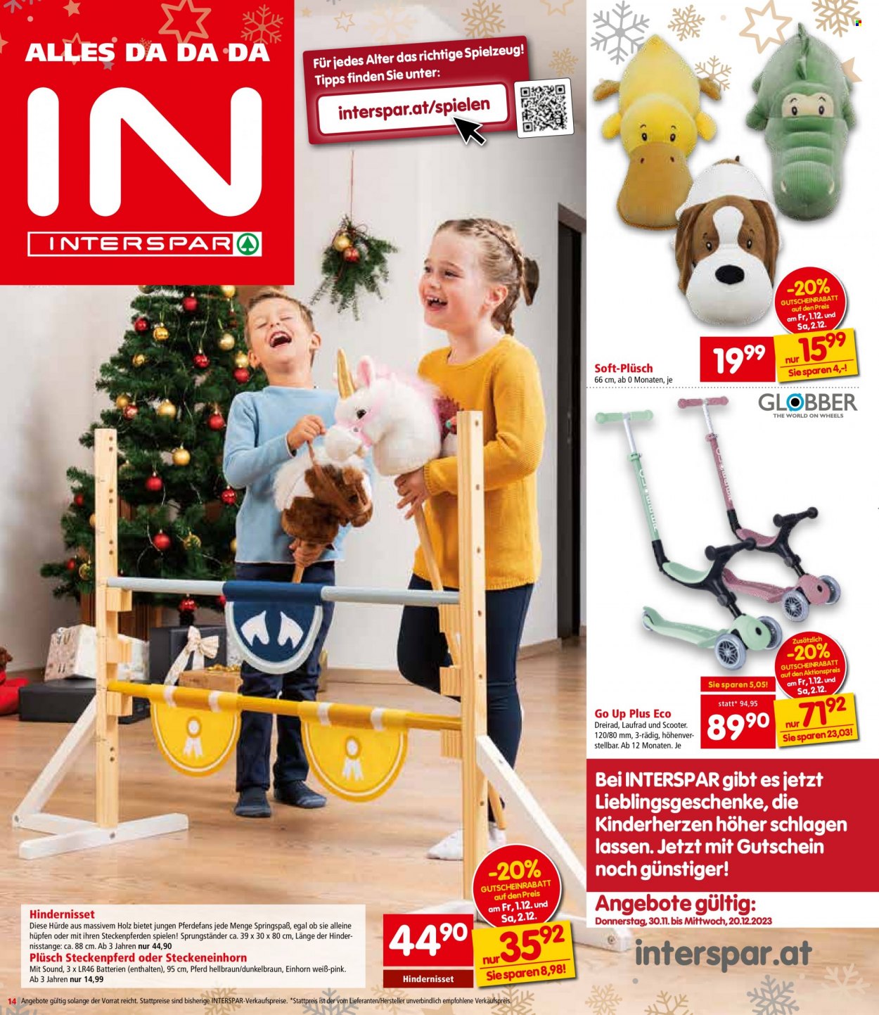 Angebote INTERSPAR - 30.11.2023 - 13.12.2023. Seite 14