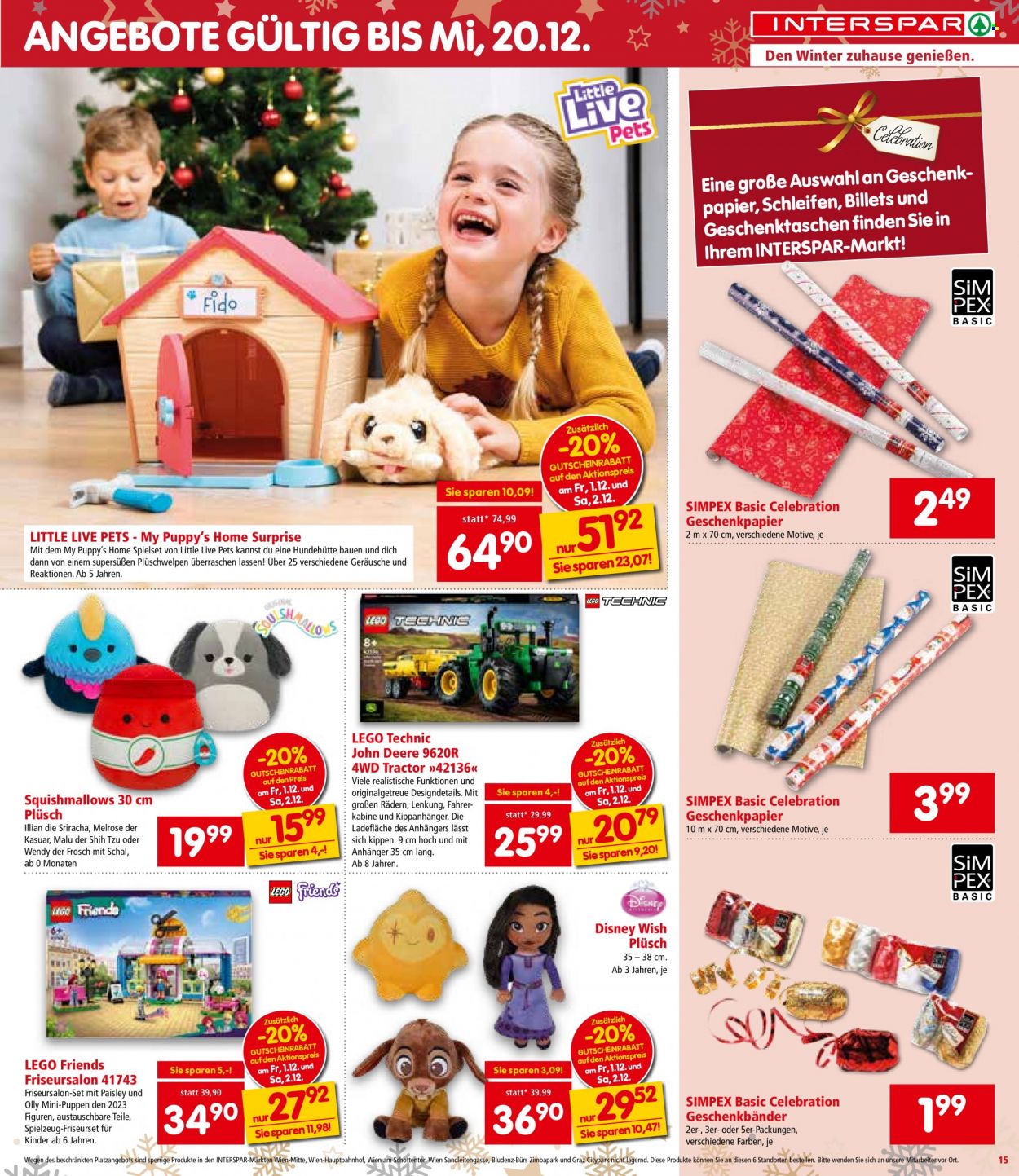 Angebote INTERSPAR - 30.11.2023 - 13.12.2023. Seite 15