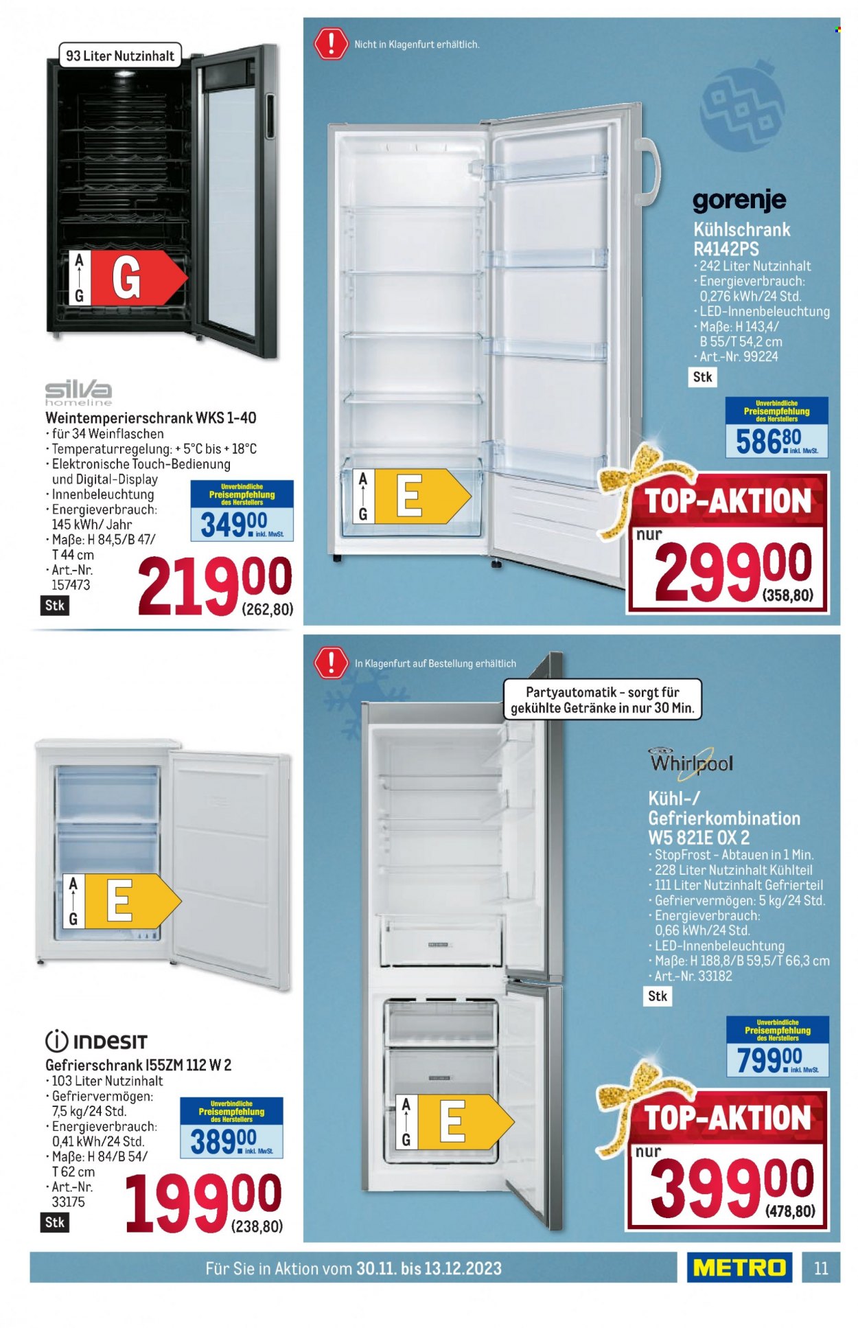 Angebote Metro - 30.11.2023 - 13.12.2023. Seite 11