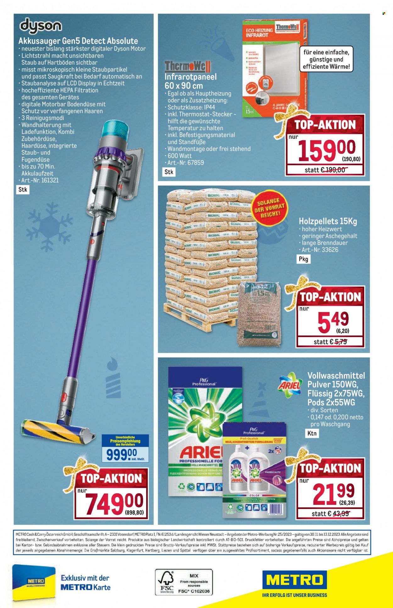 Angebote Metro - 30.11.2023 - 13.12.2023. Seite 36