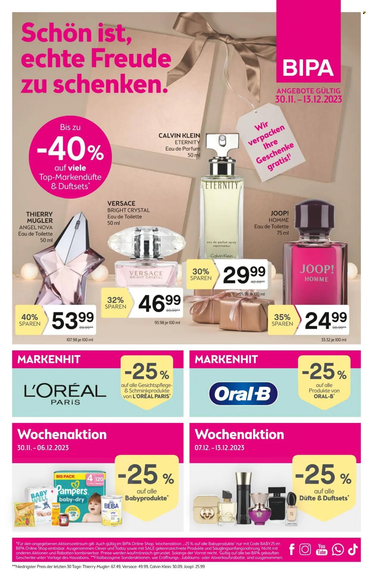 Angebote Bipa - 30.11.2023 - 13.12.2023. Seite 1