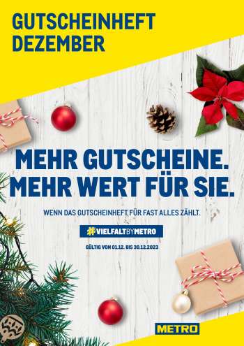 Angebote Metro - 1.12.2023 - 30.12.2023.