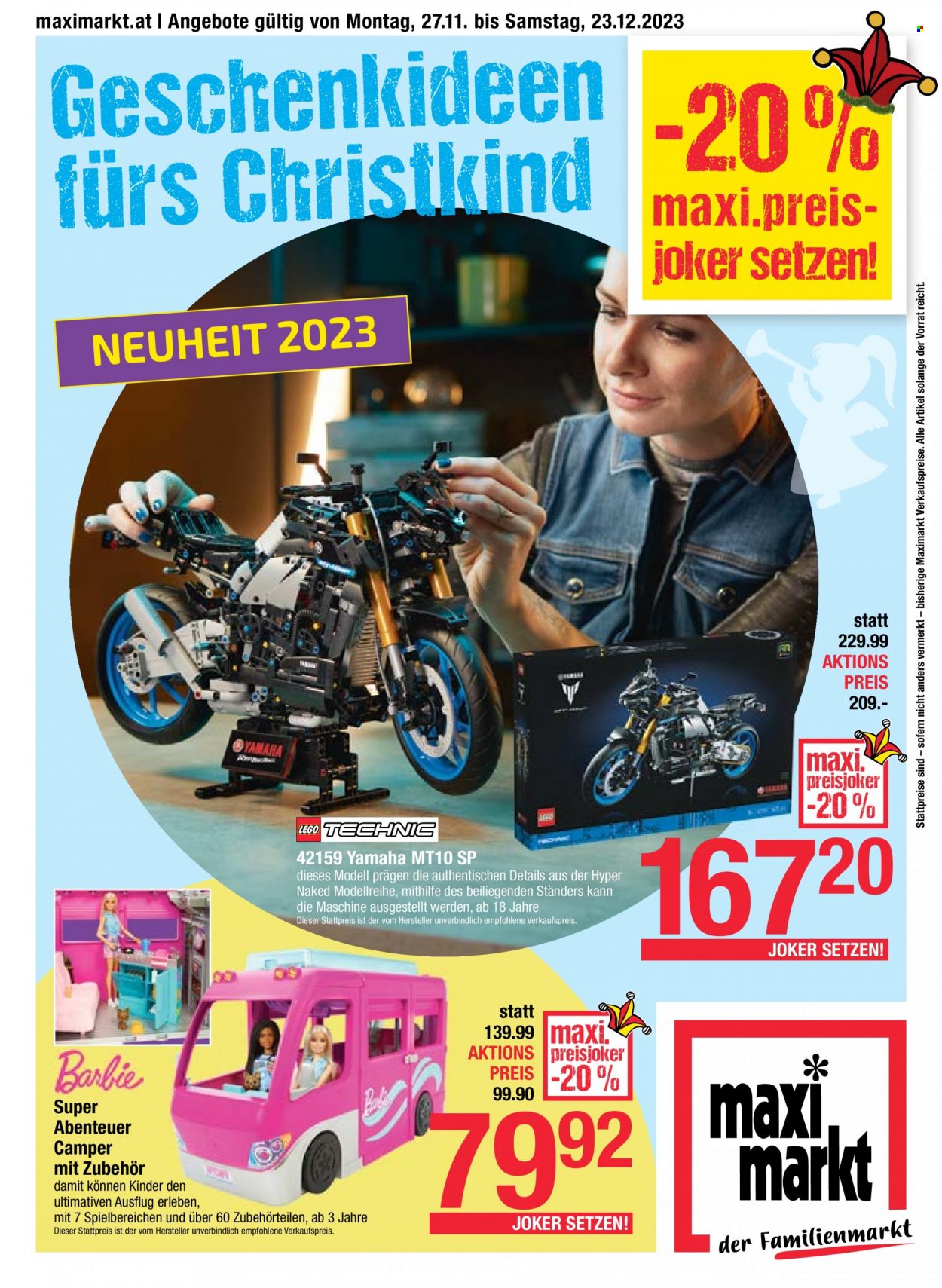 Angebote Maximarkt - 27.11.2023 - 23.12.2023. Seite 1