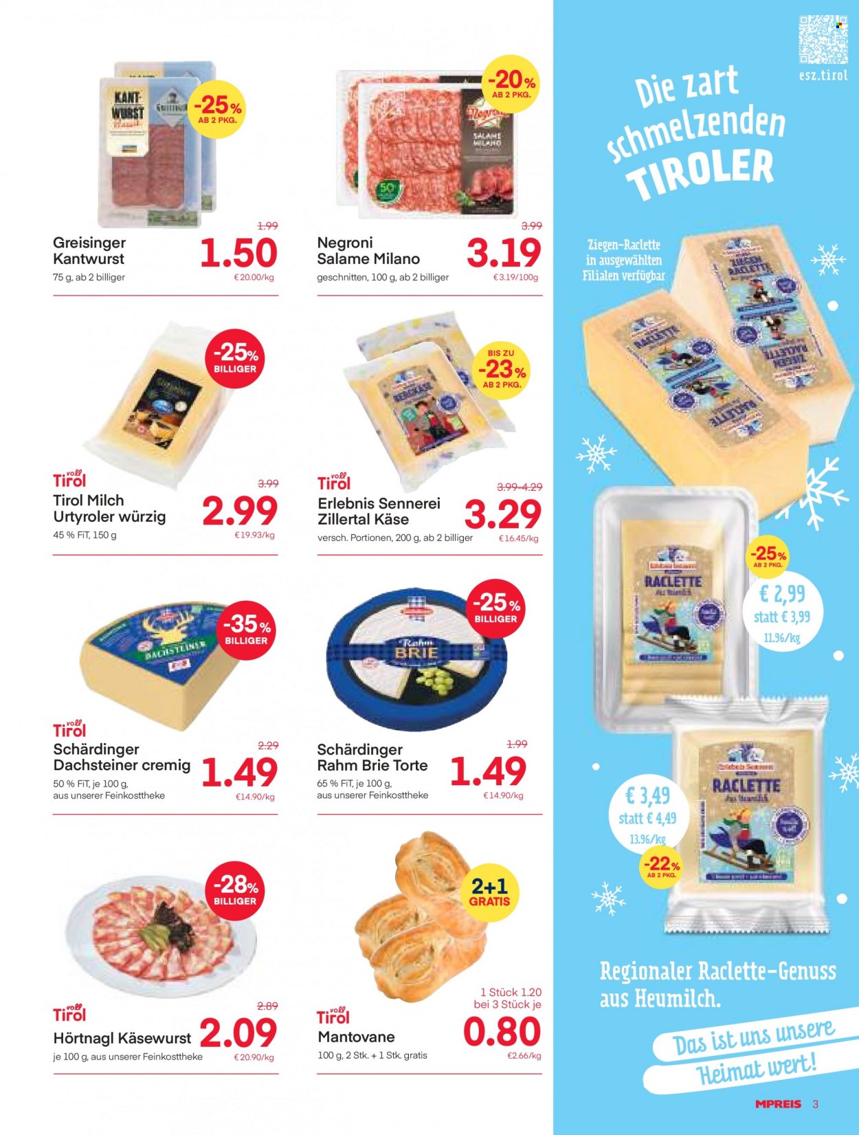 Angebote MPREIS - 4.12.2023 - 10.12.2023. Seite 3