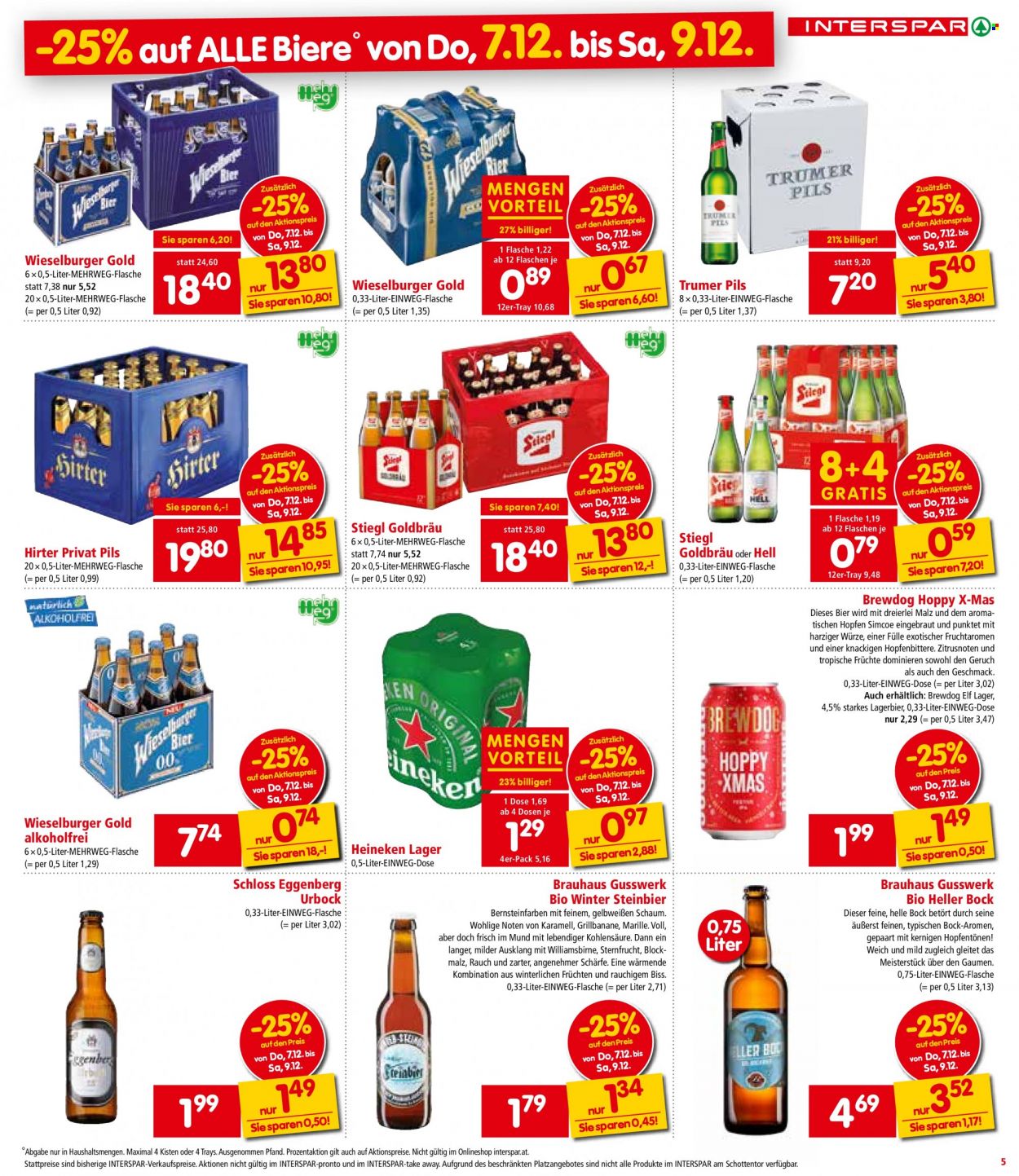 Angebote INTERSPAR - 7.12.2023 - 13.12.2023. Seite 5