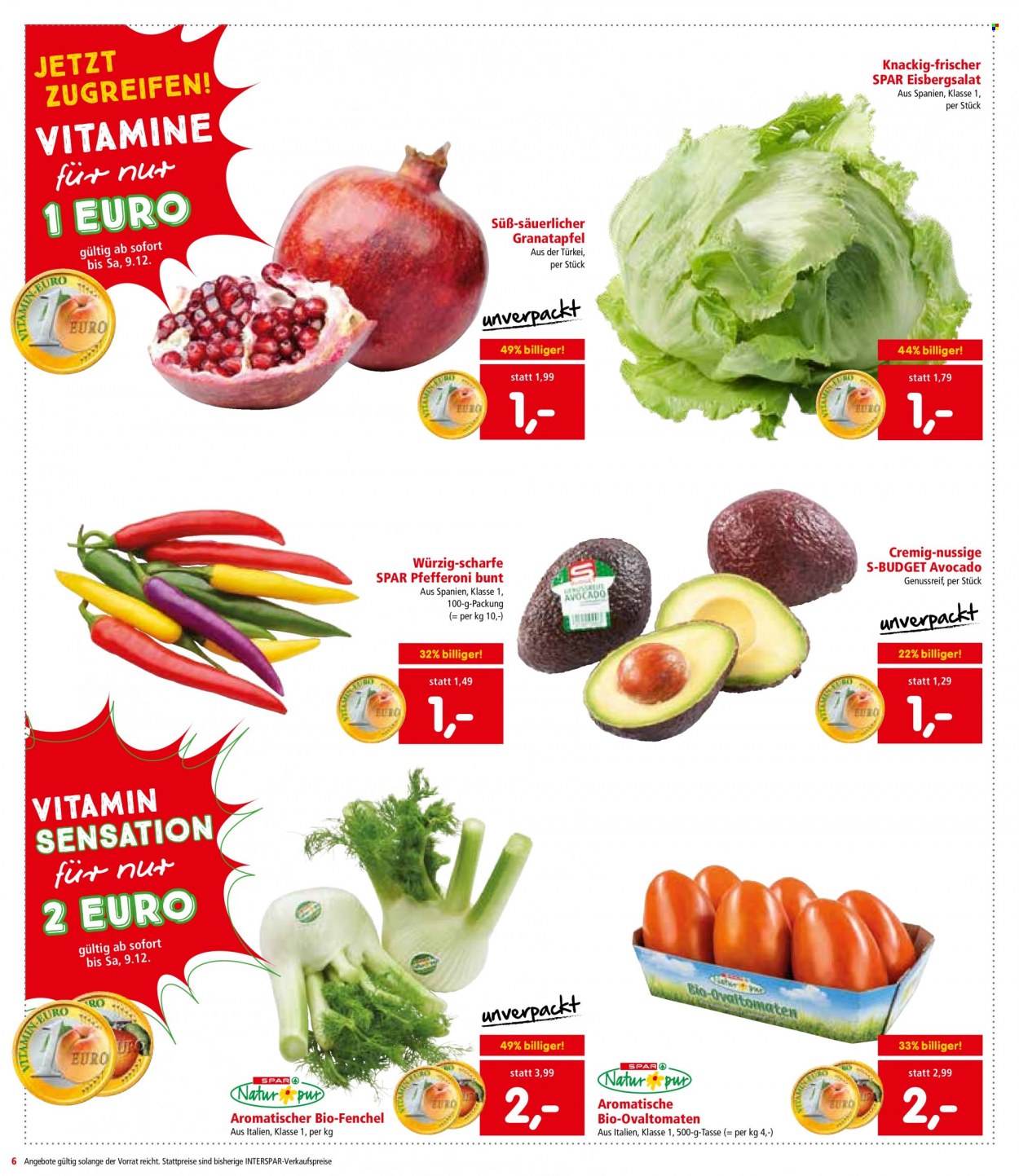 Angebote INTERSPAR - 7.12.2023 - 13.12.2023. Seite 6