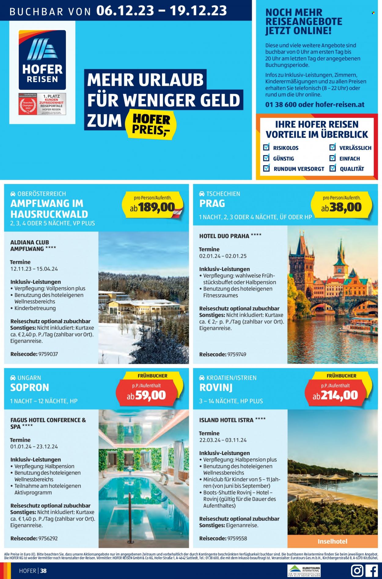 Angebote Hofer - 7.12.2023 - 14.12.2023. Seite 40