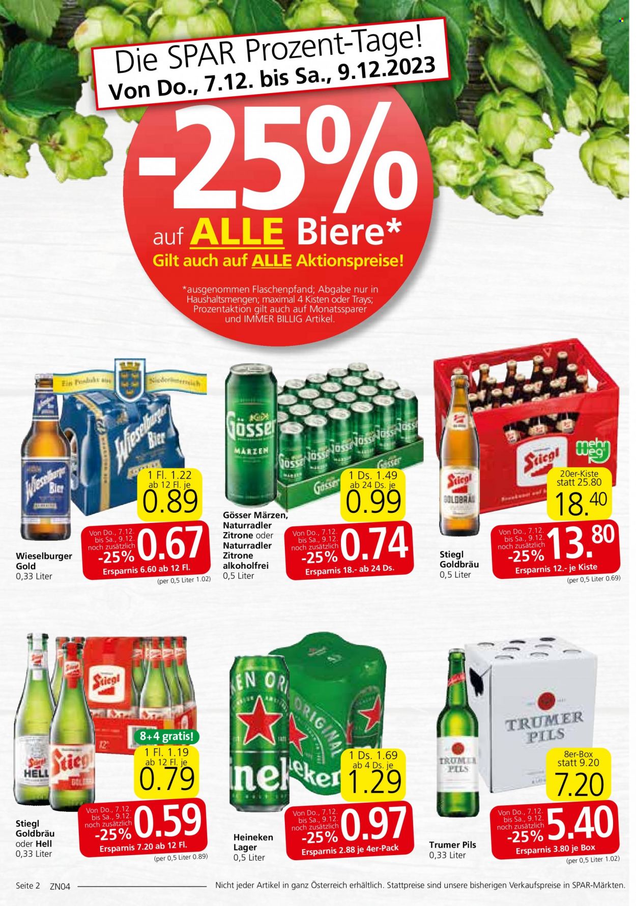 Angebote SPAR - 7.12.2023 - 13.12.2023. Seite 2