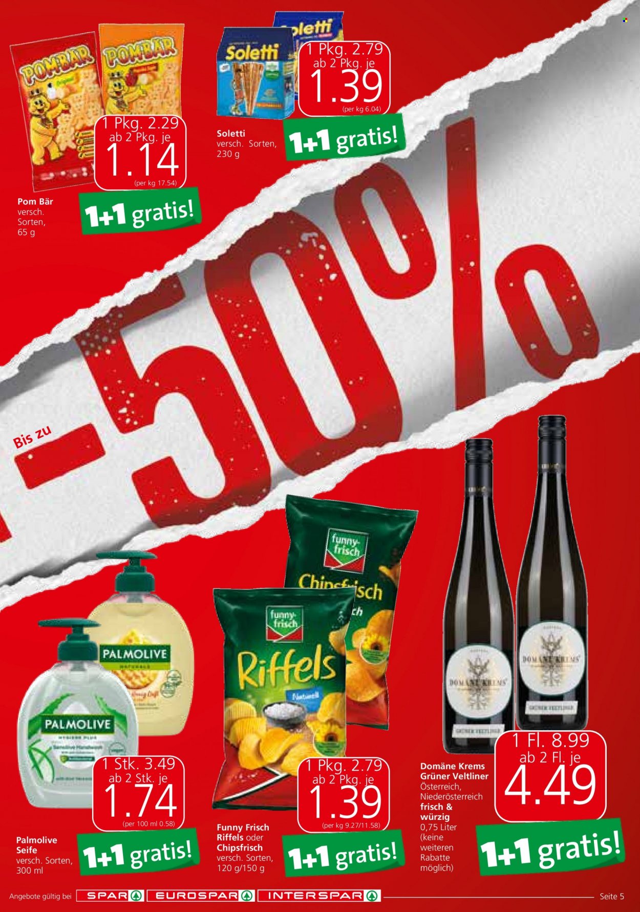 Angebote SPAR - 7.12.2023 - 13.12.2023. Seite 5