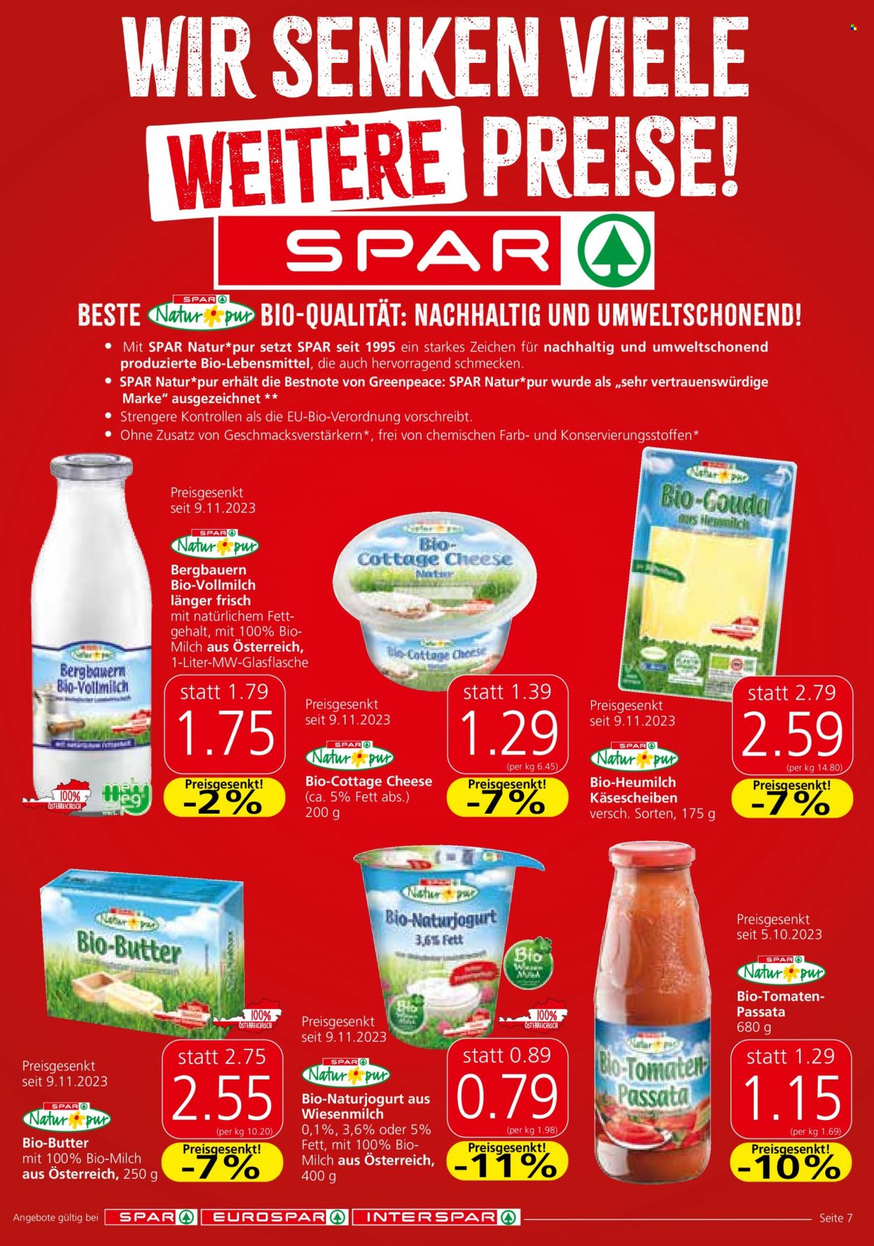 Angebote SPAR - 7.12.2023 - 13.12.2023. Seite 7
