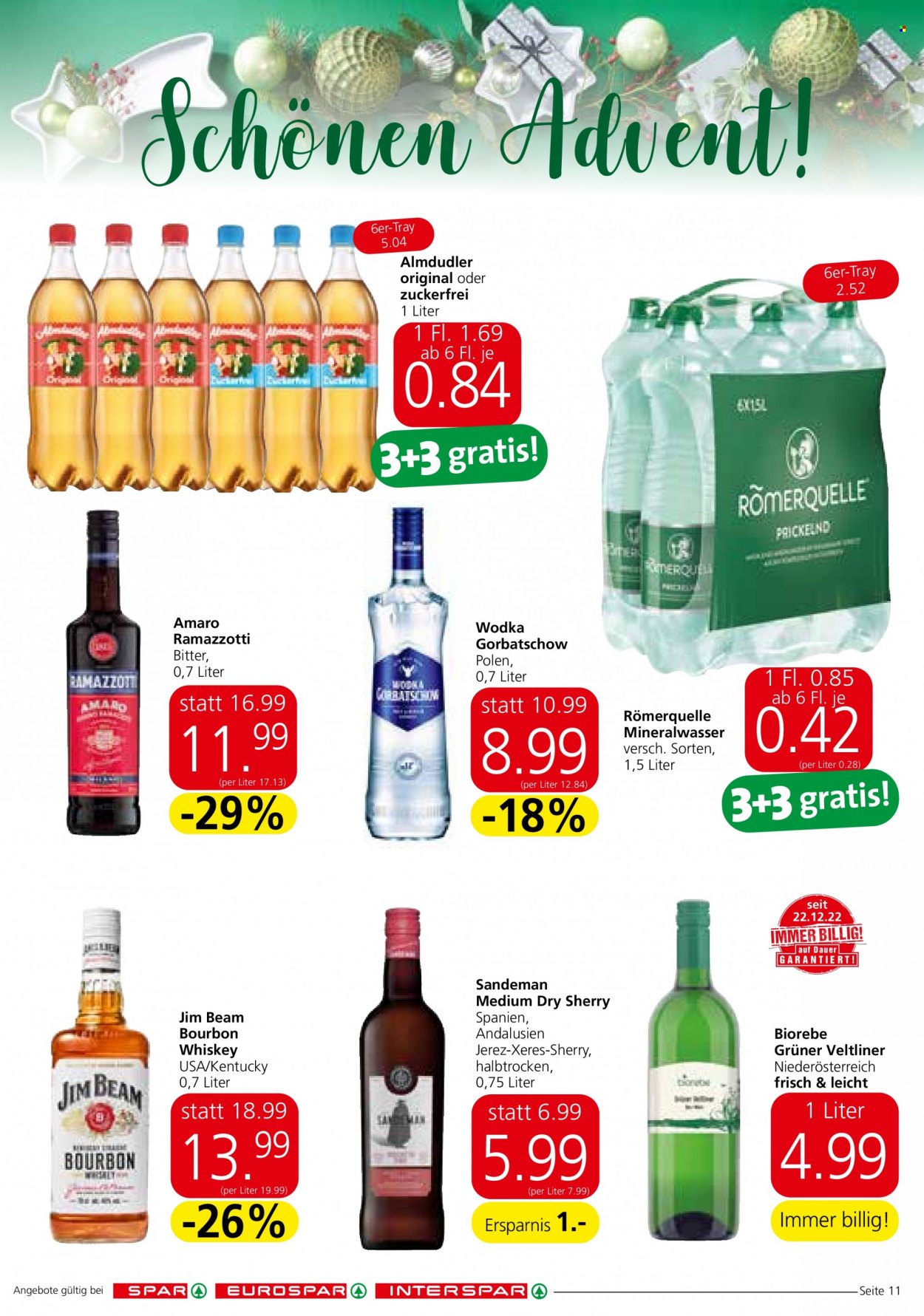 Angebote SPAR - 7.12.2023 - 13.12.2023. Seite 11