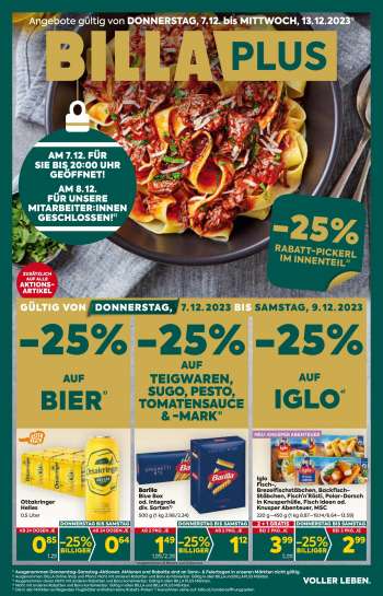 Angebote Billa Plus - 7.12.2023 - 13.12.2023.