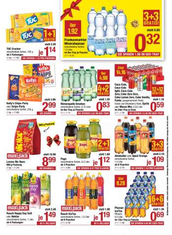 thumbnail - Frankenmarkter Mineralwasser verschiedene Sorten, 1,5 Liter im 6er-Tray je Flasche (1 l = 0.21)