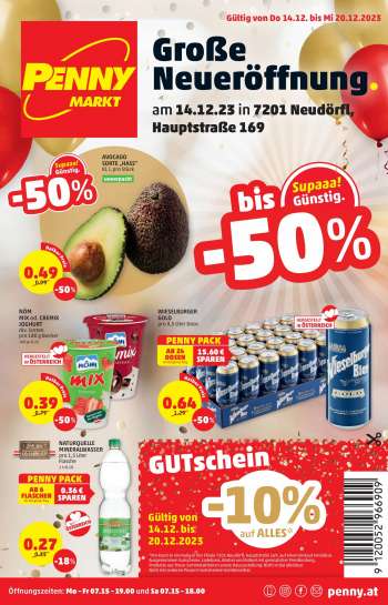 Angebote Penny - 14.12.2023 - 20.12.2023.