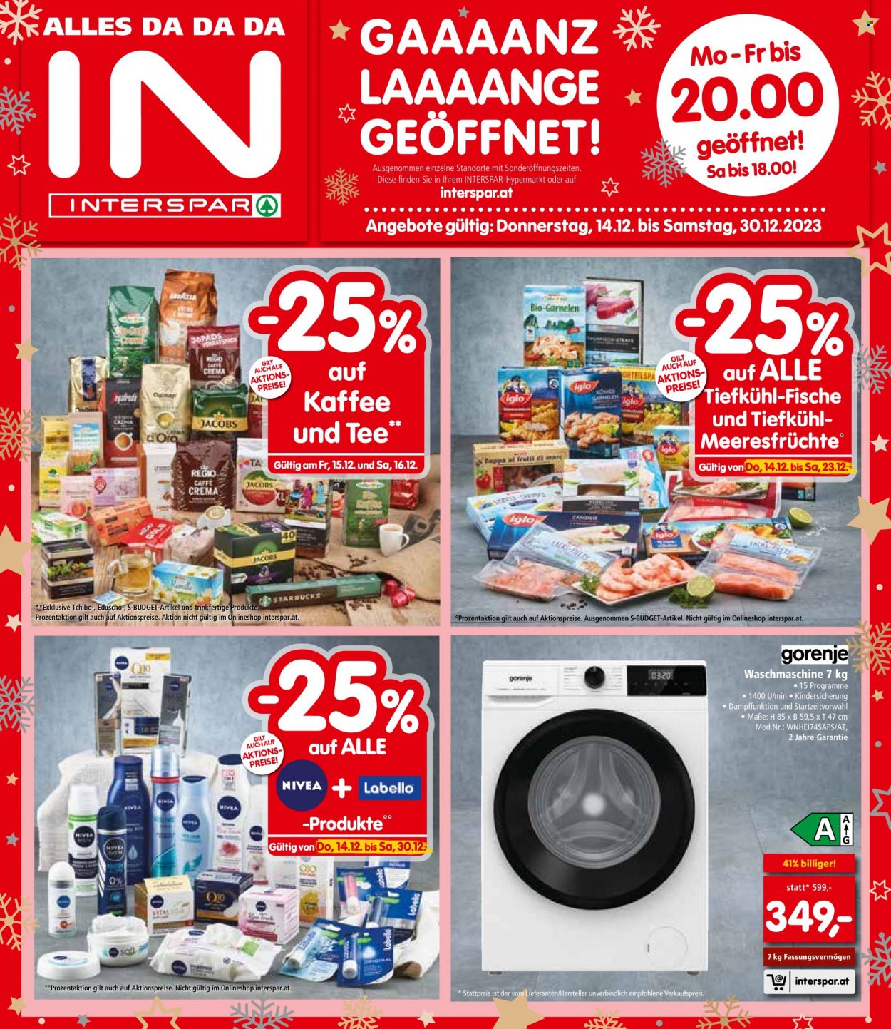 Angebote INTERSPAR - 14.12.2023 - 30.12.2023. Seite 1
