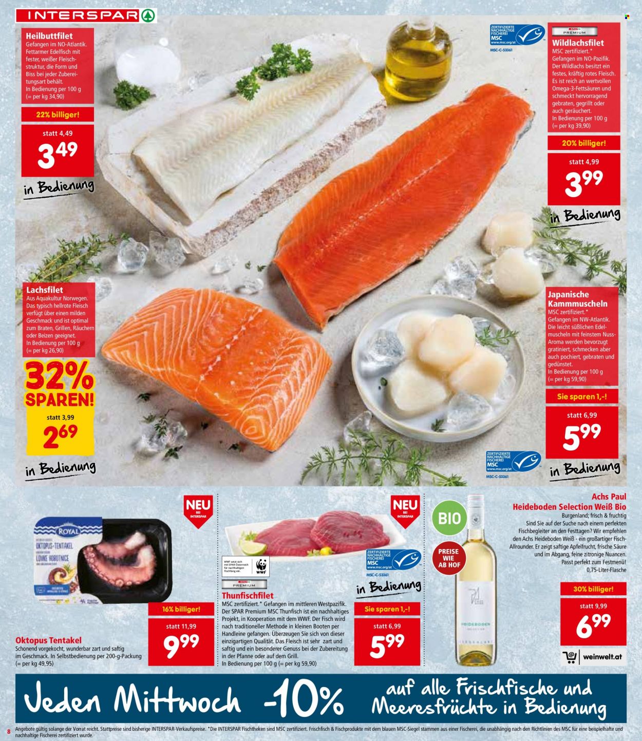Angebote INTERSPAR - 14.12.2023 - 30.12.2023. Seite 8