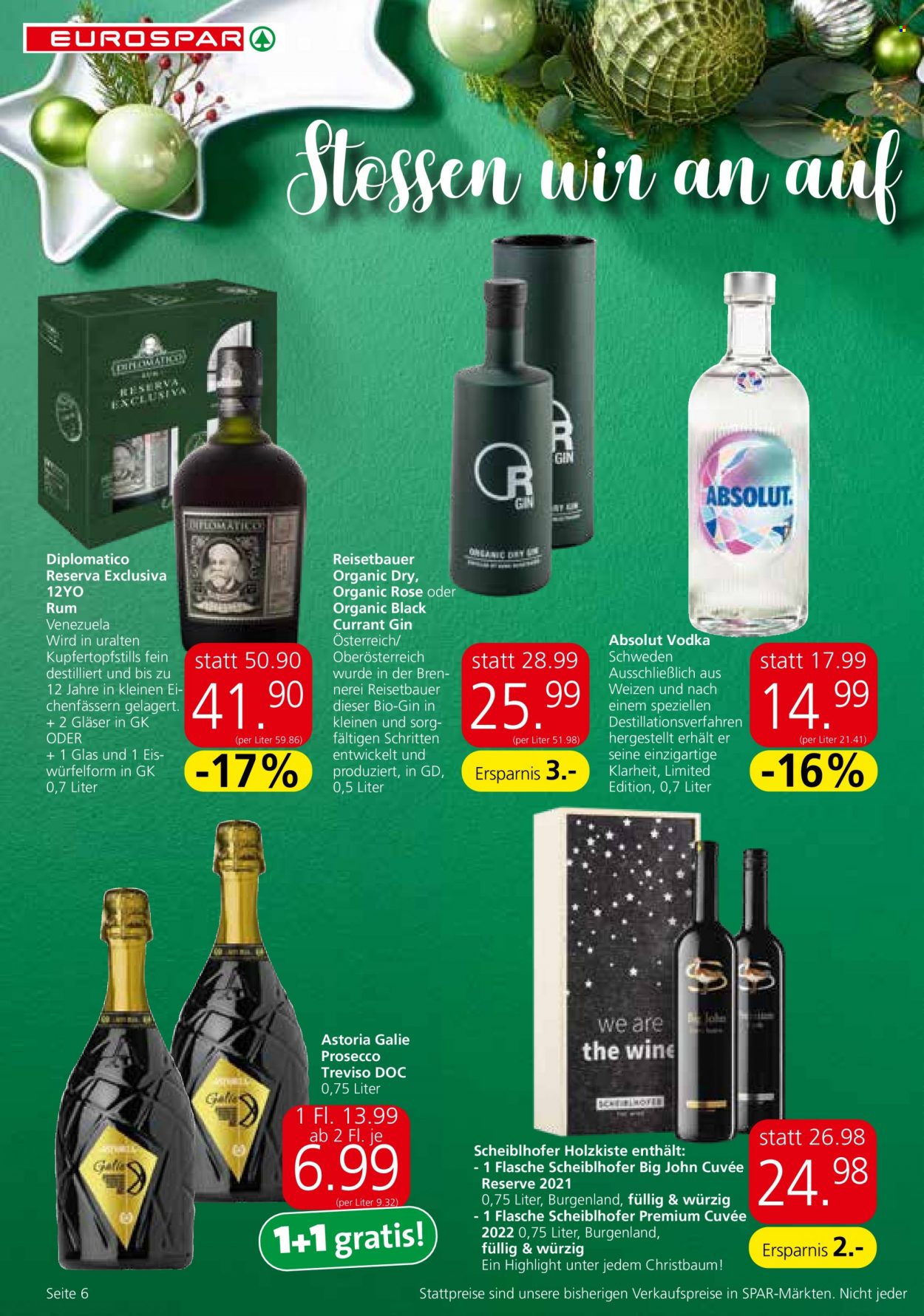 Angebote EUROSPAR - 14.12.2023 - 30.12.2023. Seite 6