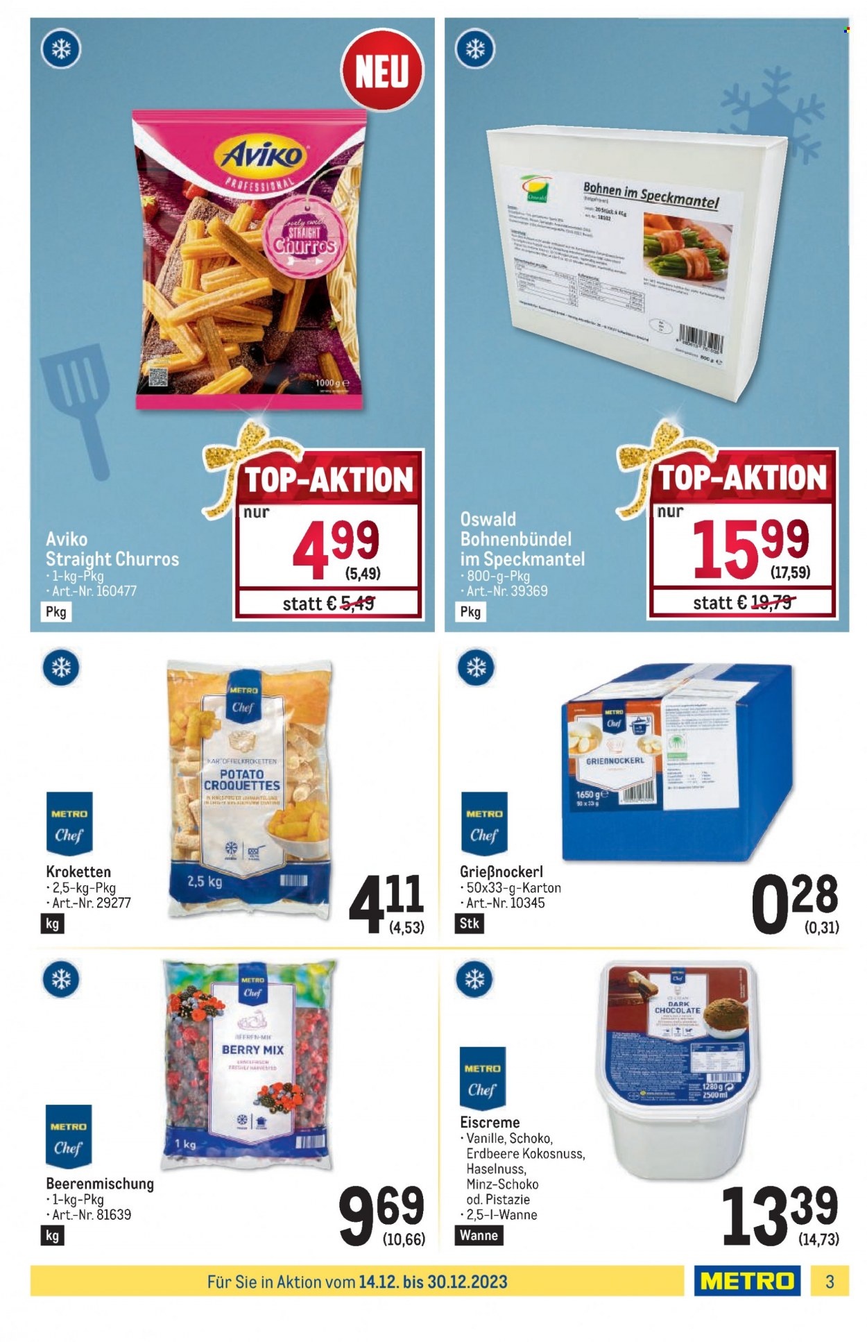 Angebote Metro - 14.12.2023 - 30.12.2023. Seite 3
