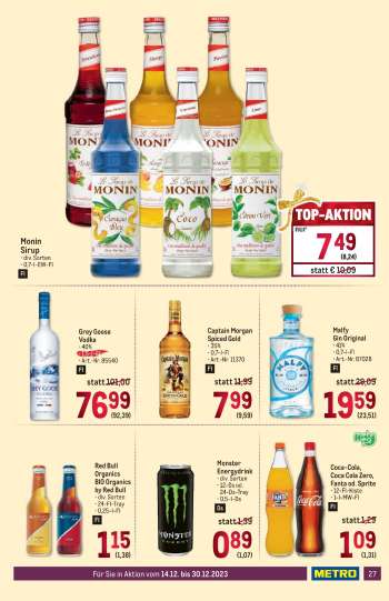 thumbnail - Captain Morgan Spiced Gold • 35% • 0,7-l-Fl • Art.-Nr. 11370 Fl statt 11,99