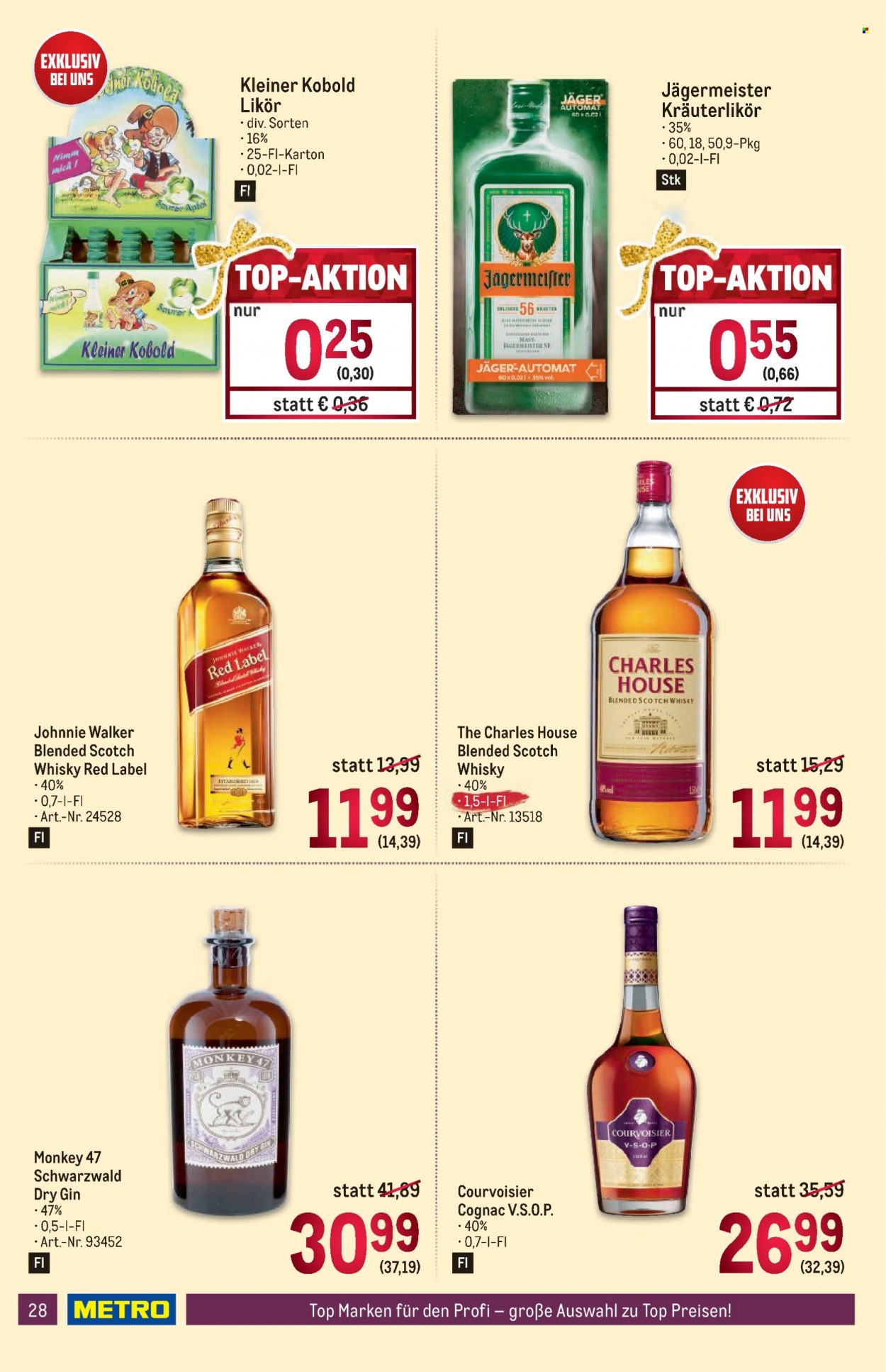 Angebote Metro - 14.12.2023 - 30.12.2023. Seite 28