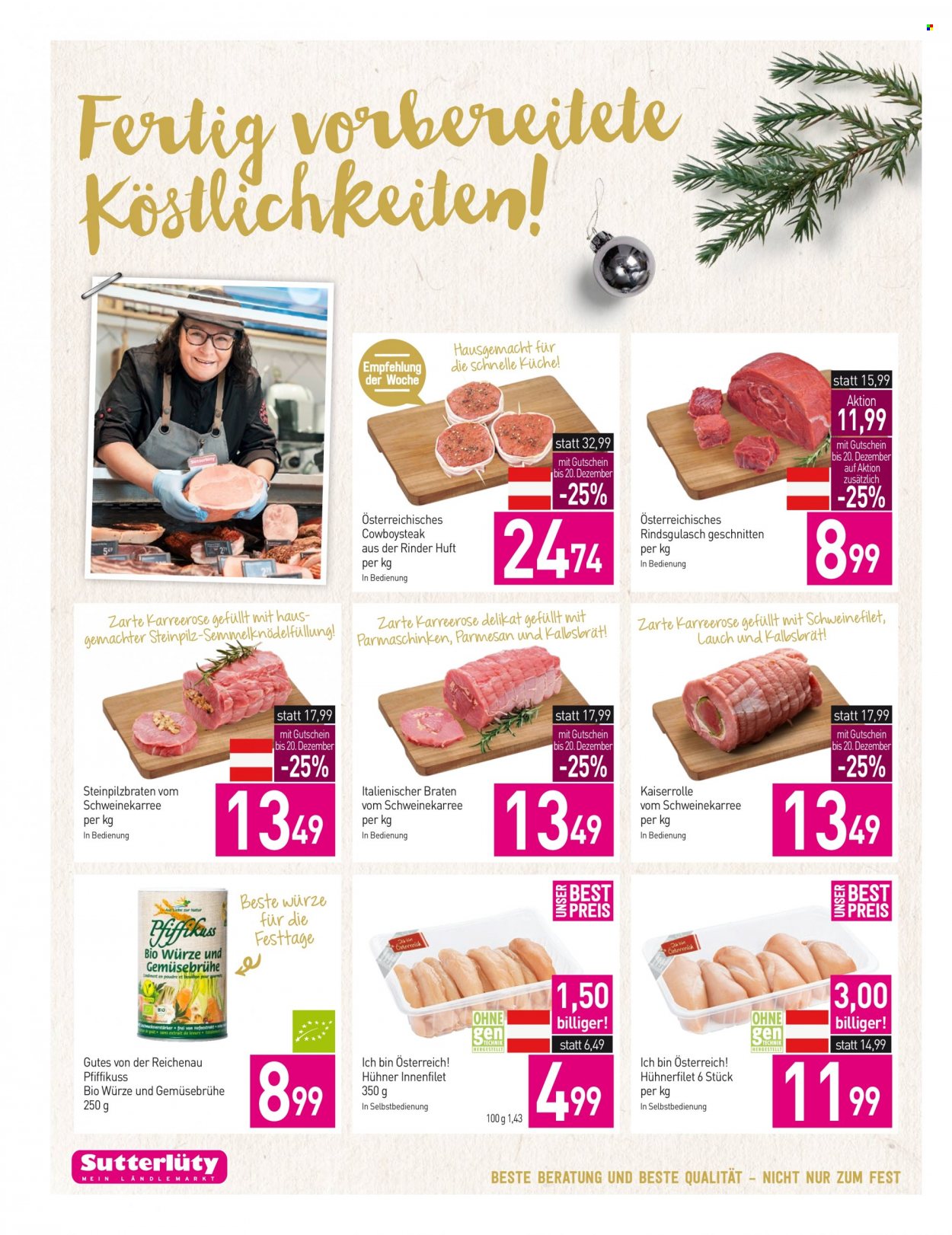 Angebote Sutterlüty - 14.12.2023 - 19.12.2023. Seite 10