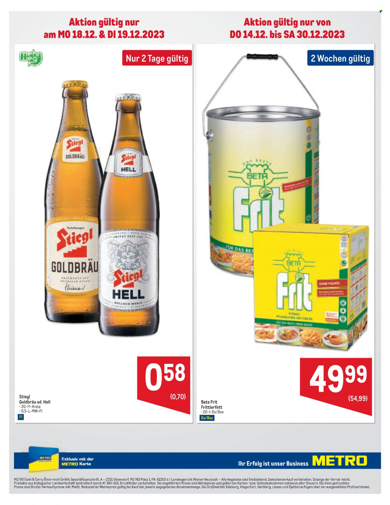 Angebote Metro - 18.12.2023 - 19.12.2023. Seite 2