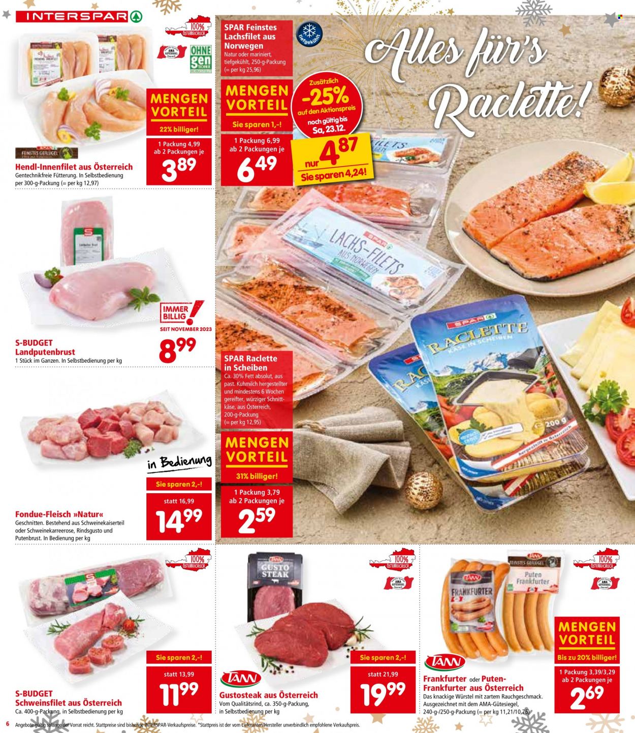 Angebote INTERSPAR - 20.12.2023 - 30.12.2023. Seite 6