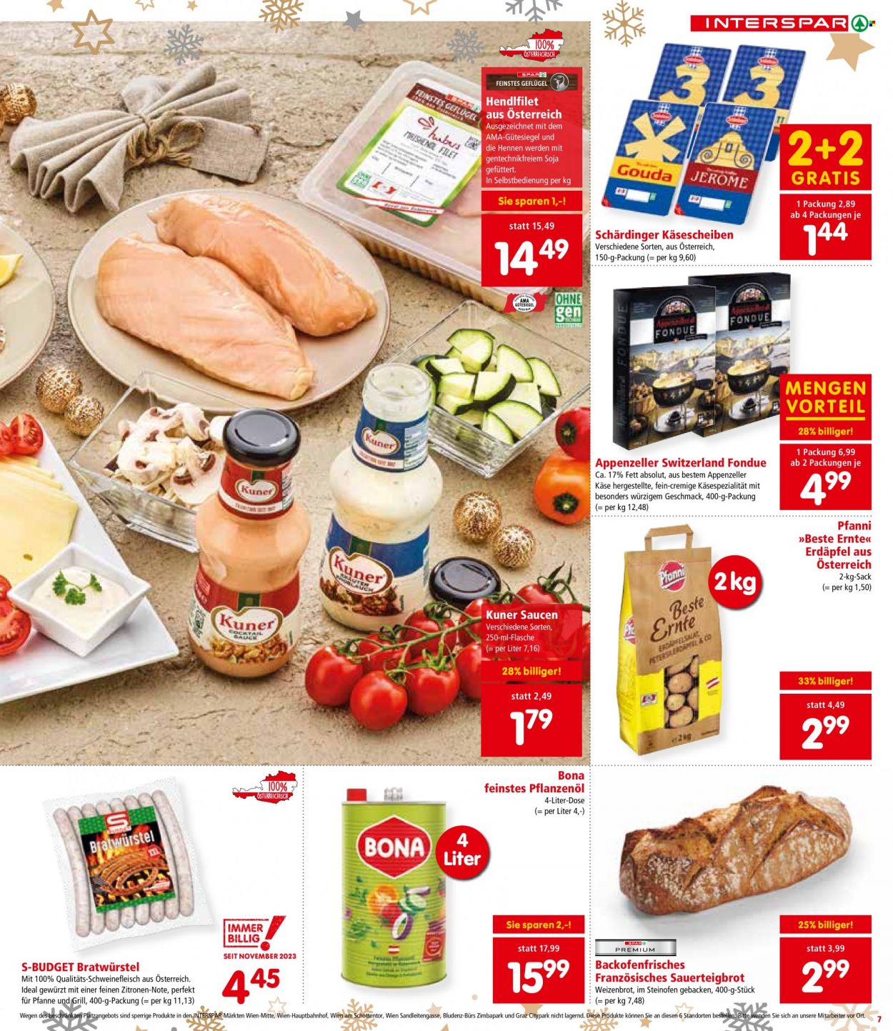 Angebote INTERSPAR - 20.12.2023 - 30.12.2023. Seite 7