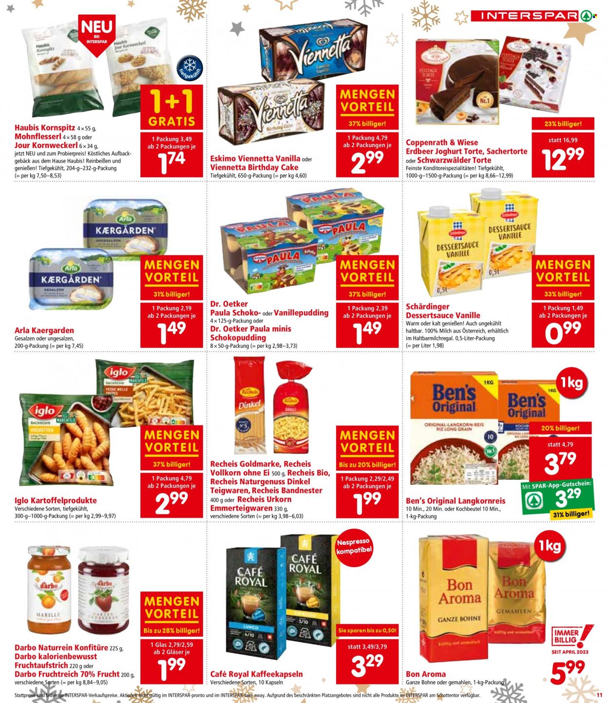 Angebote INTERSPAR - 20.12.2023 - 30.12.2023. Seite 11