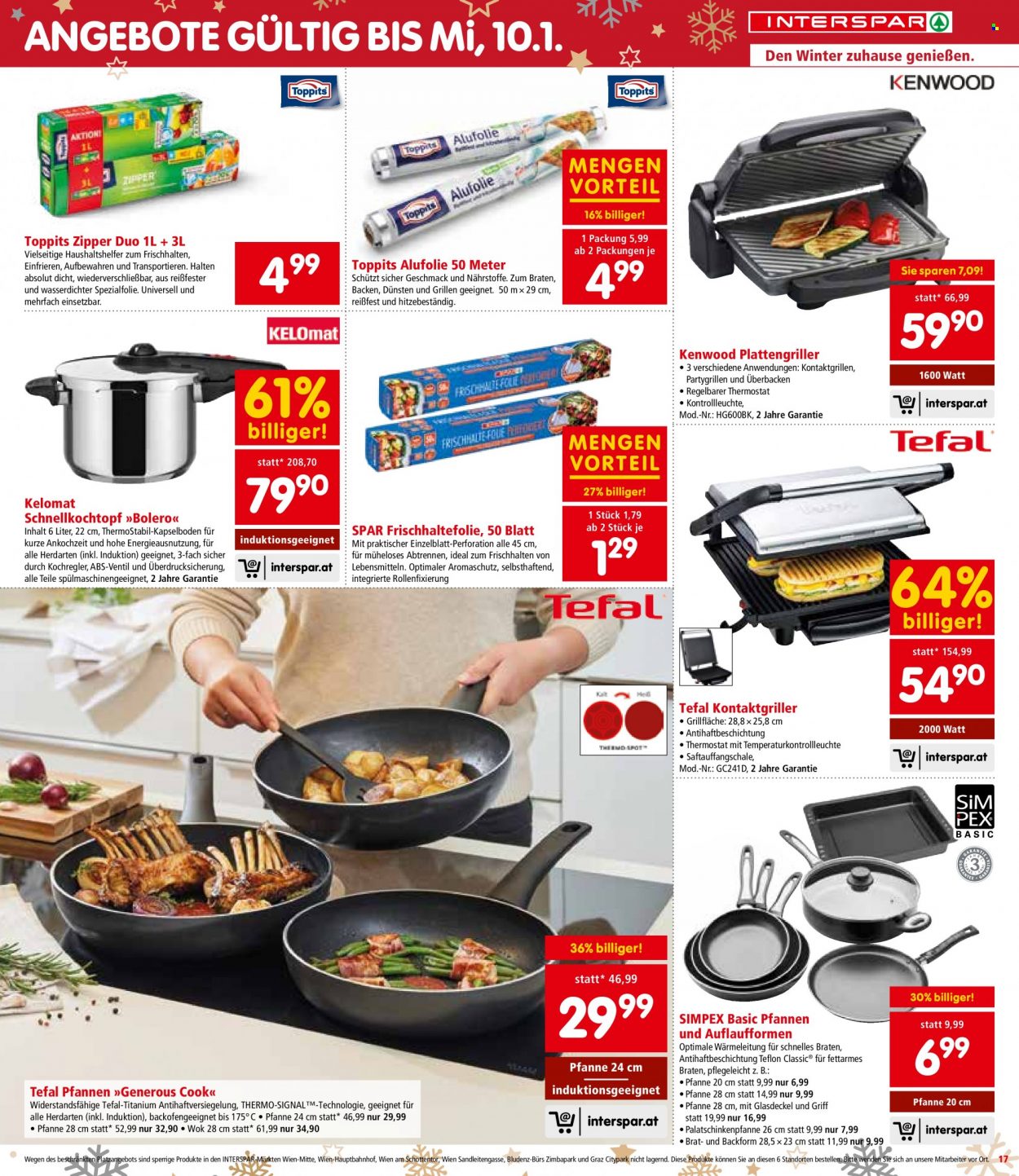 Angebote INTERSPAR - 20.12.2023 - 30.12.2023. Seite 17