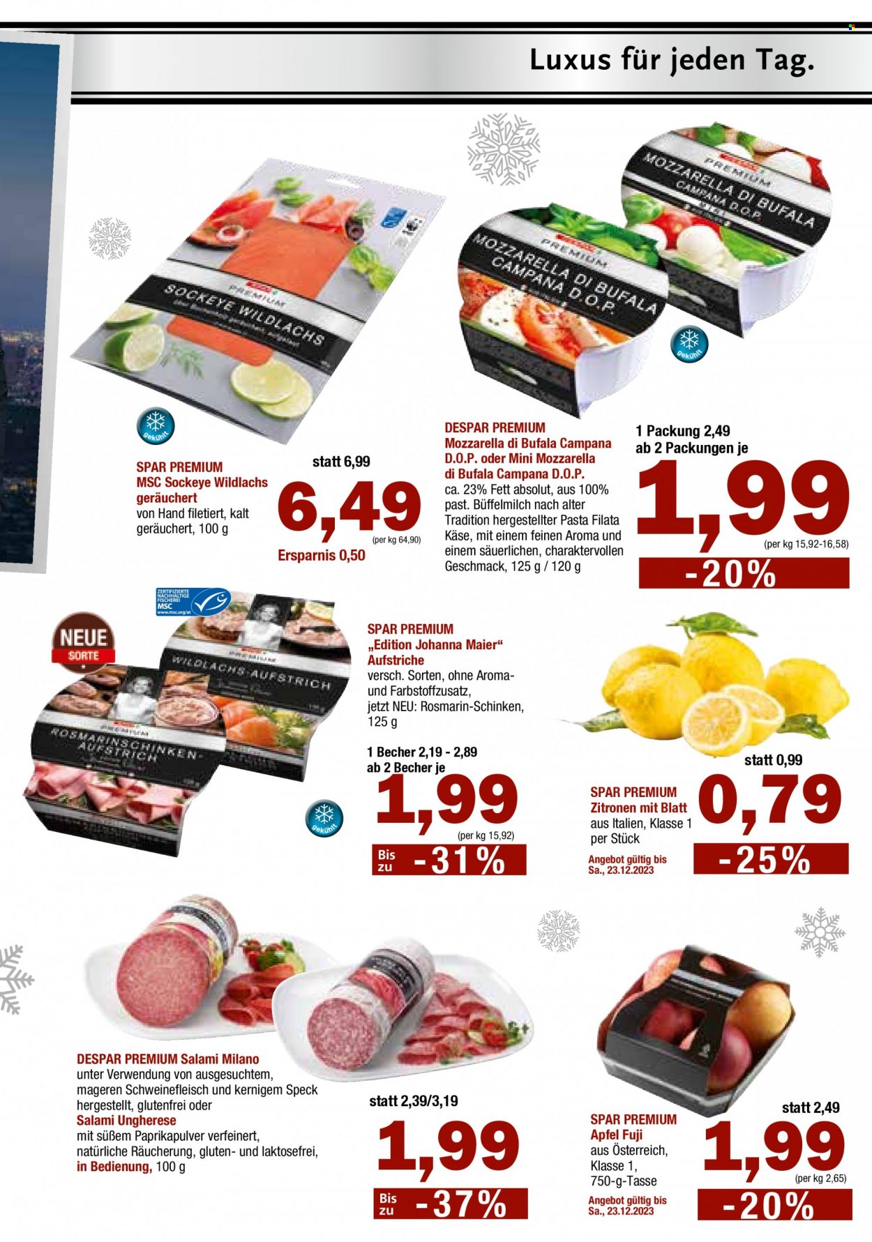 Angebote SPAR - 20.12.2023 - 30.12.2023. Seite 3