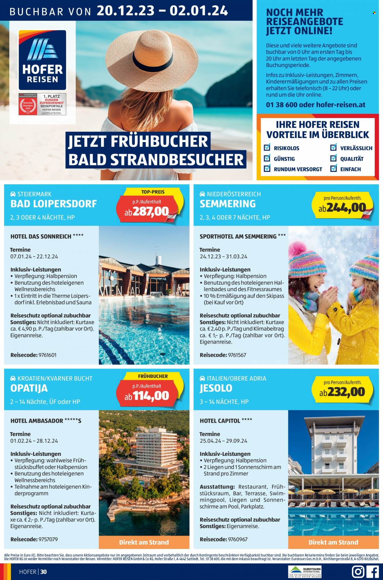 Angebote EUROSPAR - 20.12.2023 - 30.12.2023. Seite 32