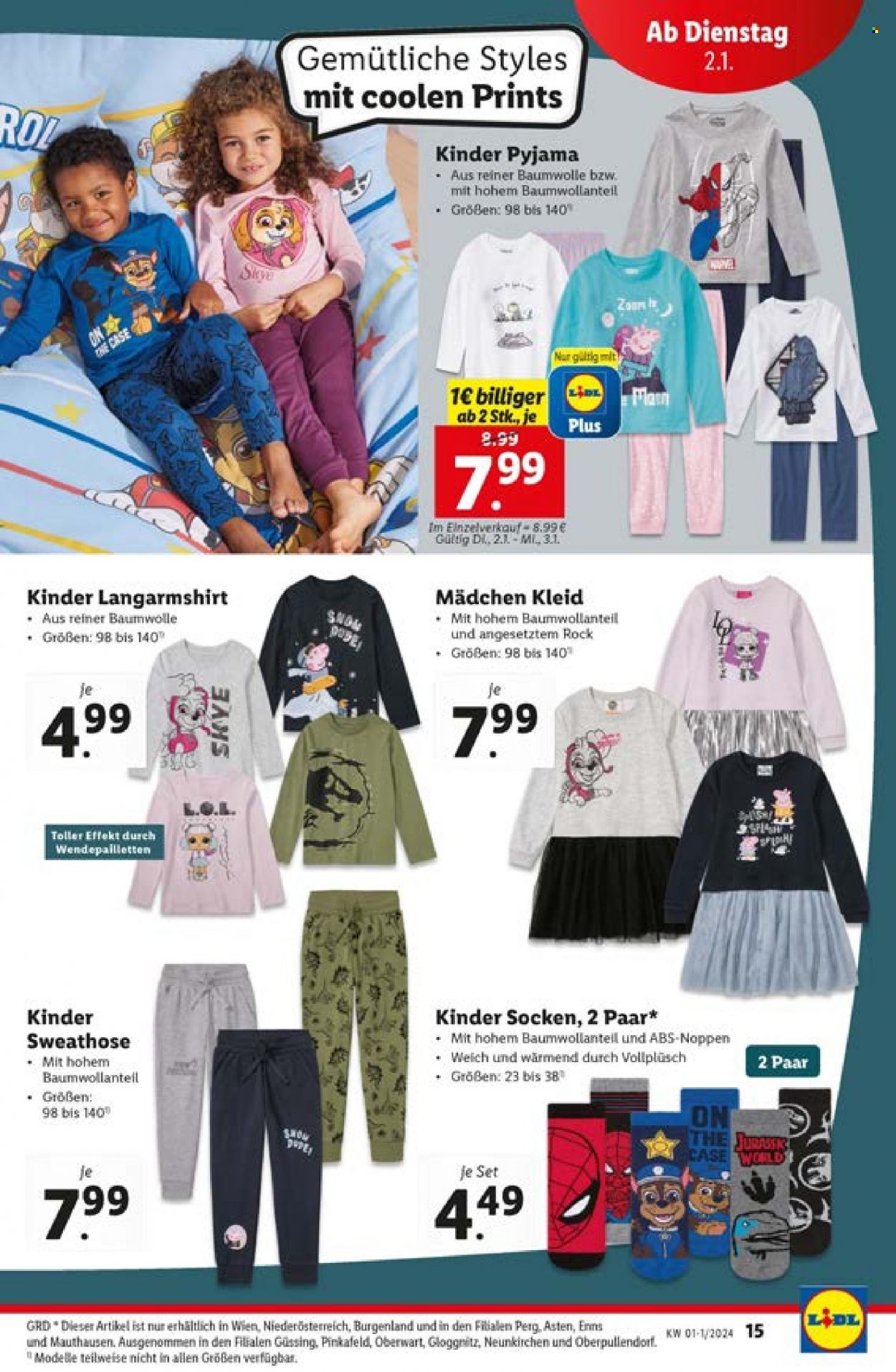 Angebote Lidl - 28.12.2023 - 3.1.2024. Seite 15