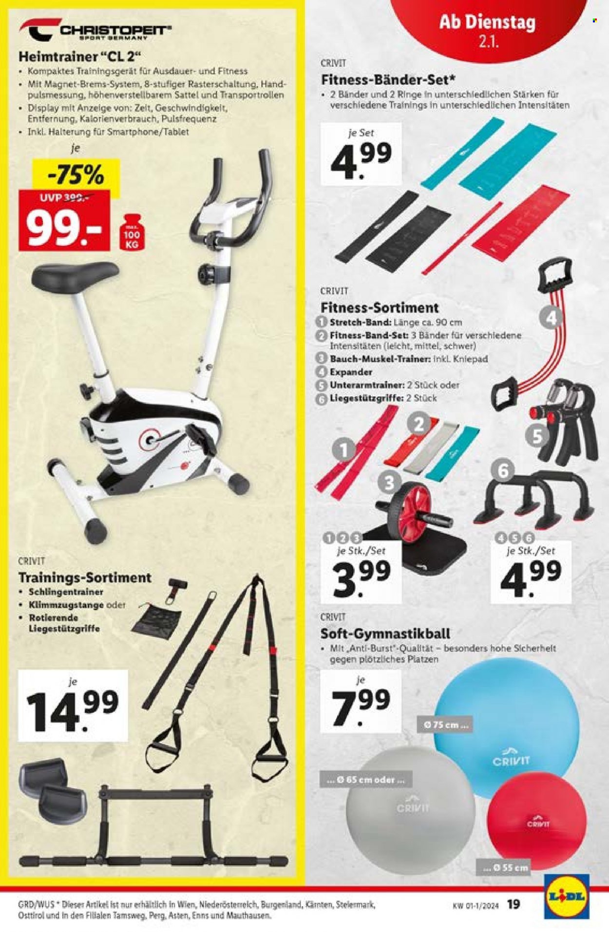 Angebote Lidl - 28.12.2023 - 3.1.2024. Seite 19