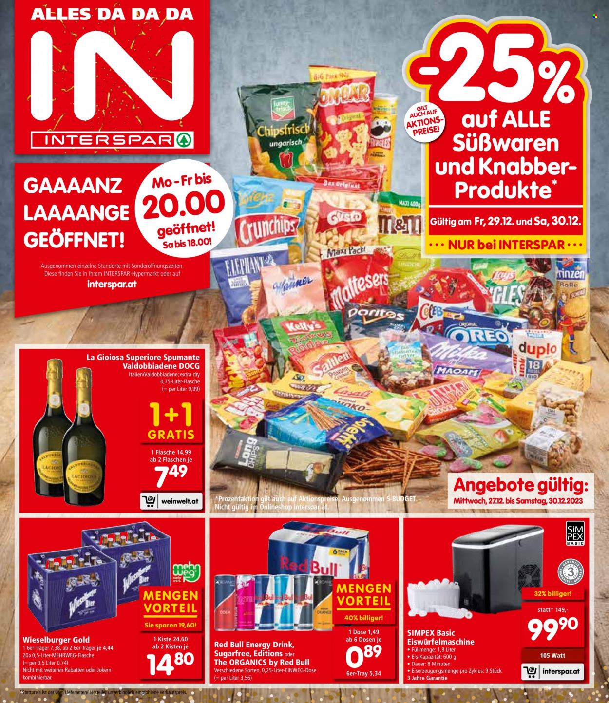 Angebote INTERSPAR - 27.12.2023 - 30.12.2023. Seite 1