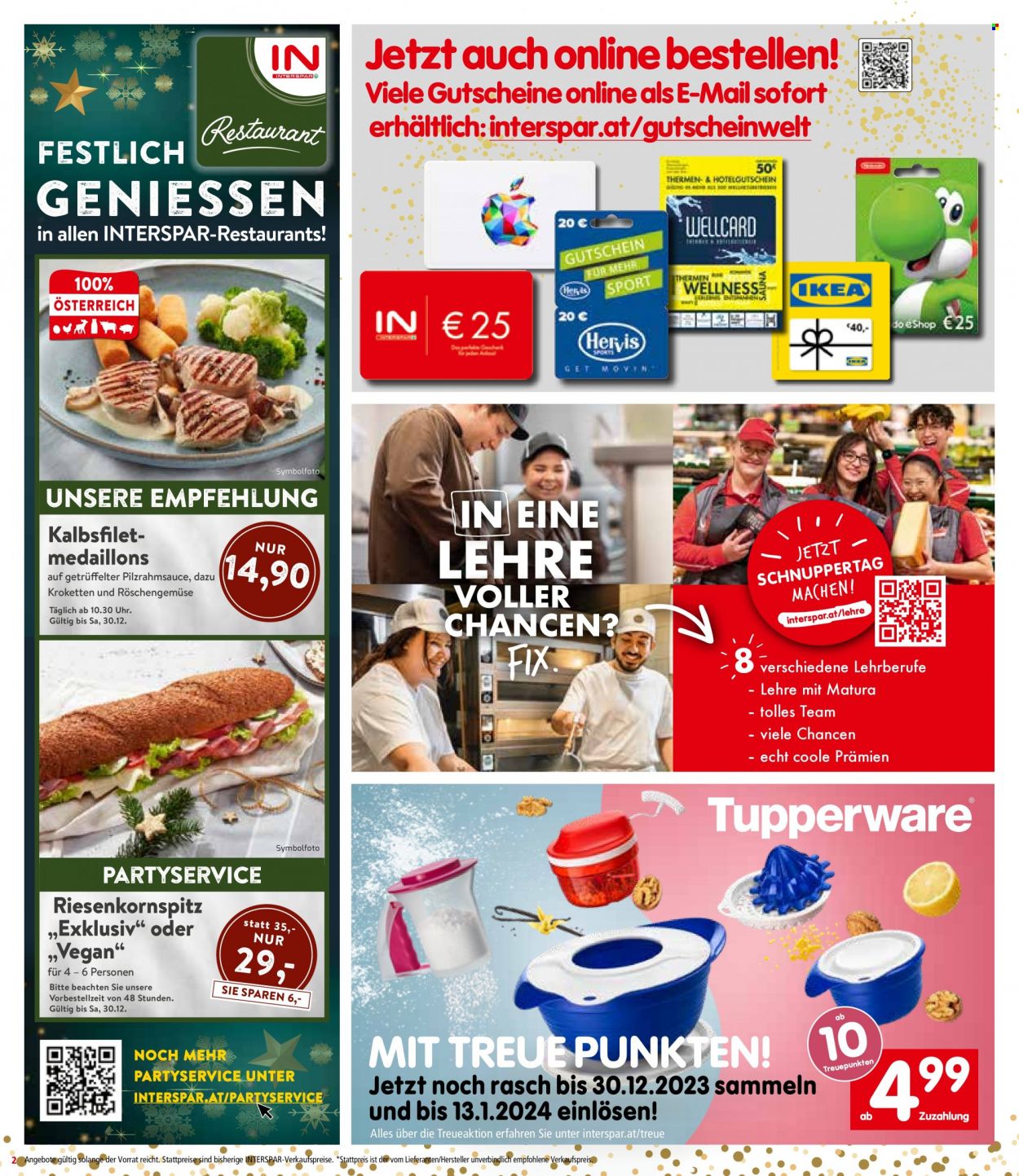 Angebote INTERSPAR - 27.12.2023 - 30.12.2023. Seite 2