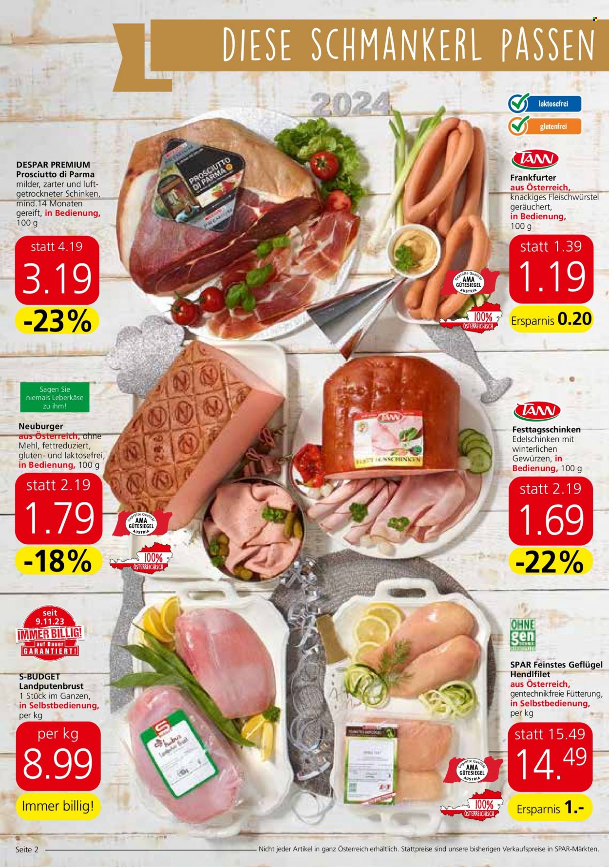 Angebote SPAR - 27.12.2023 - 30.12.2023. Seite 2