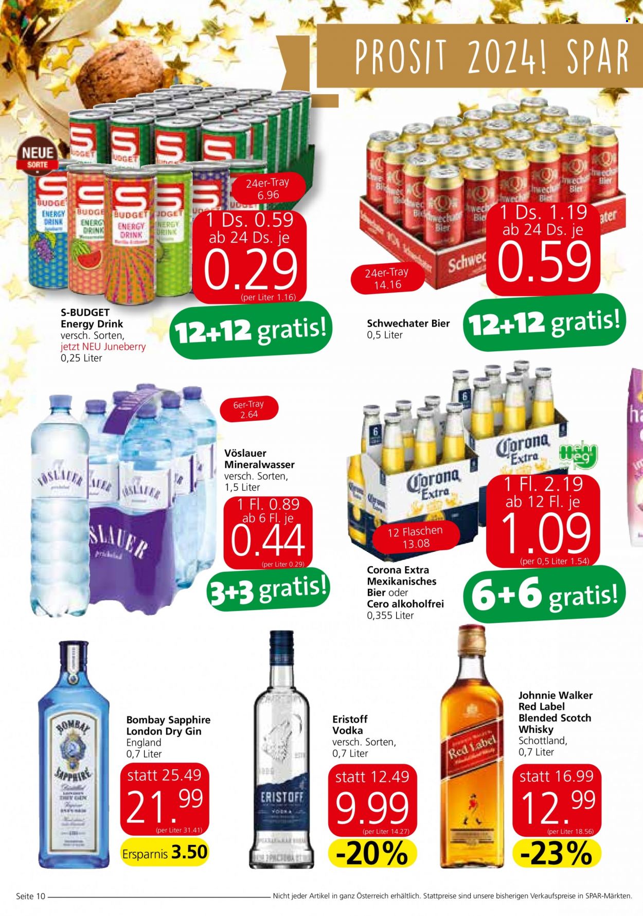 Angebote SPAR - 27.12.2023 - 30.12.2023. Seite 10