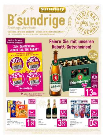 Angebote Sutterlüty - 28.12.2023 - 2.1.2024.