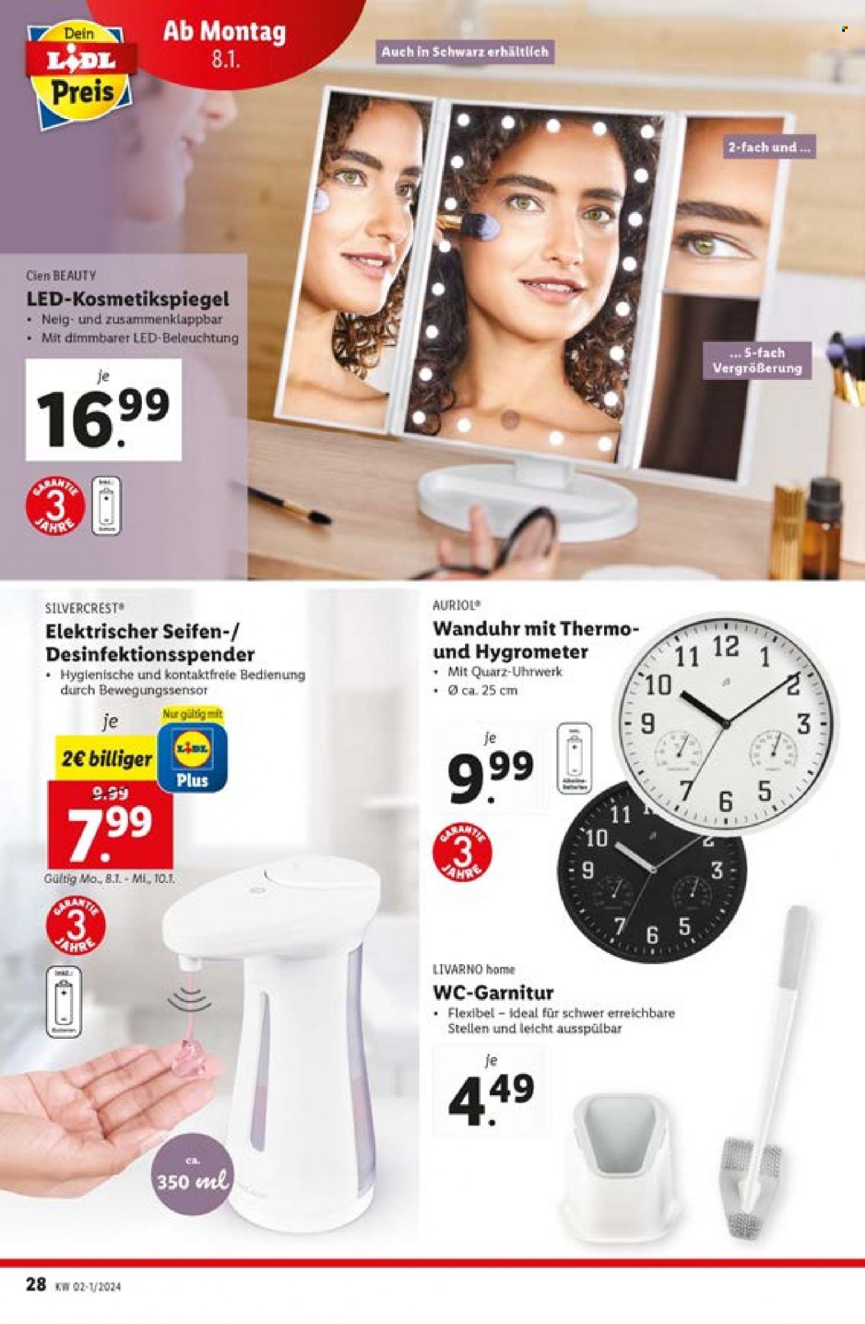 Angebote Lidl - 4.1.2024 - 10.1.2024. Seite 28