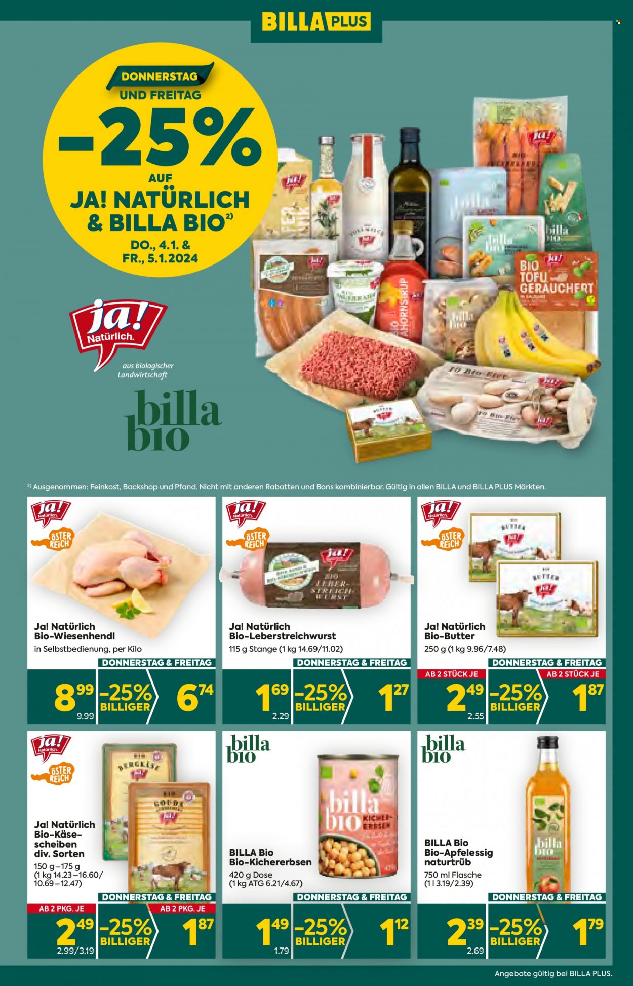 Angebote Billa Plus - 2.1.2024 - 10.1.2024. Seite 3